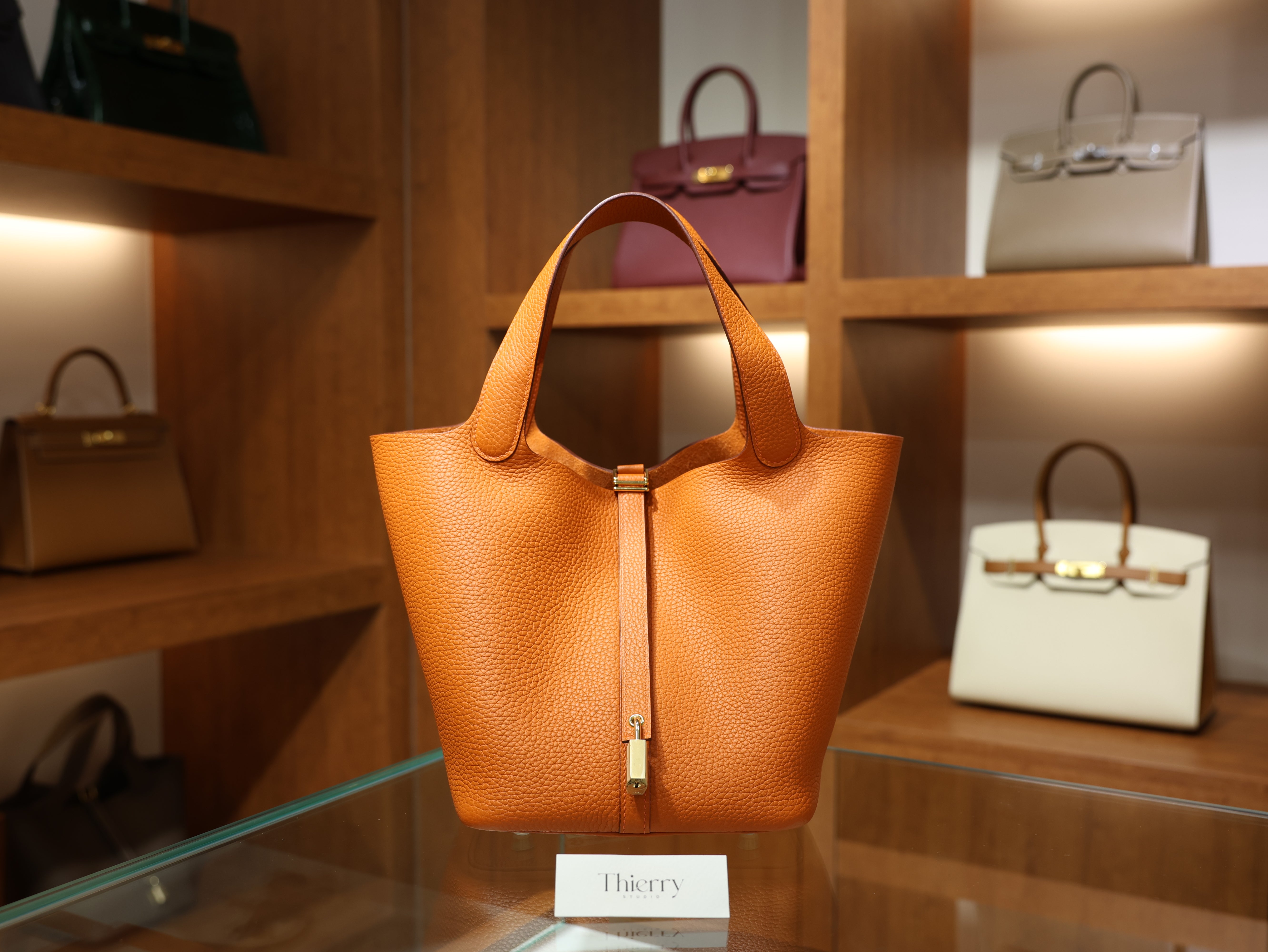 Picotin 22 clemence orange GHW