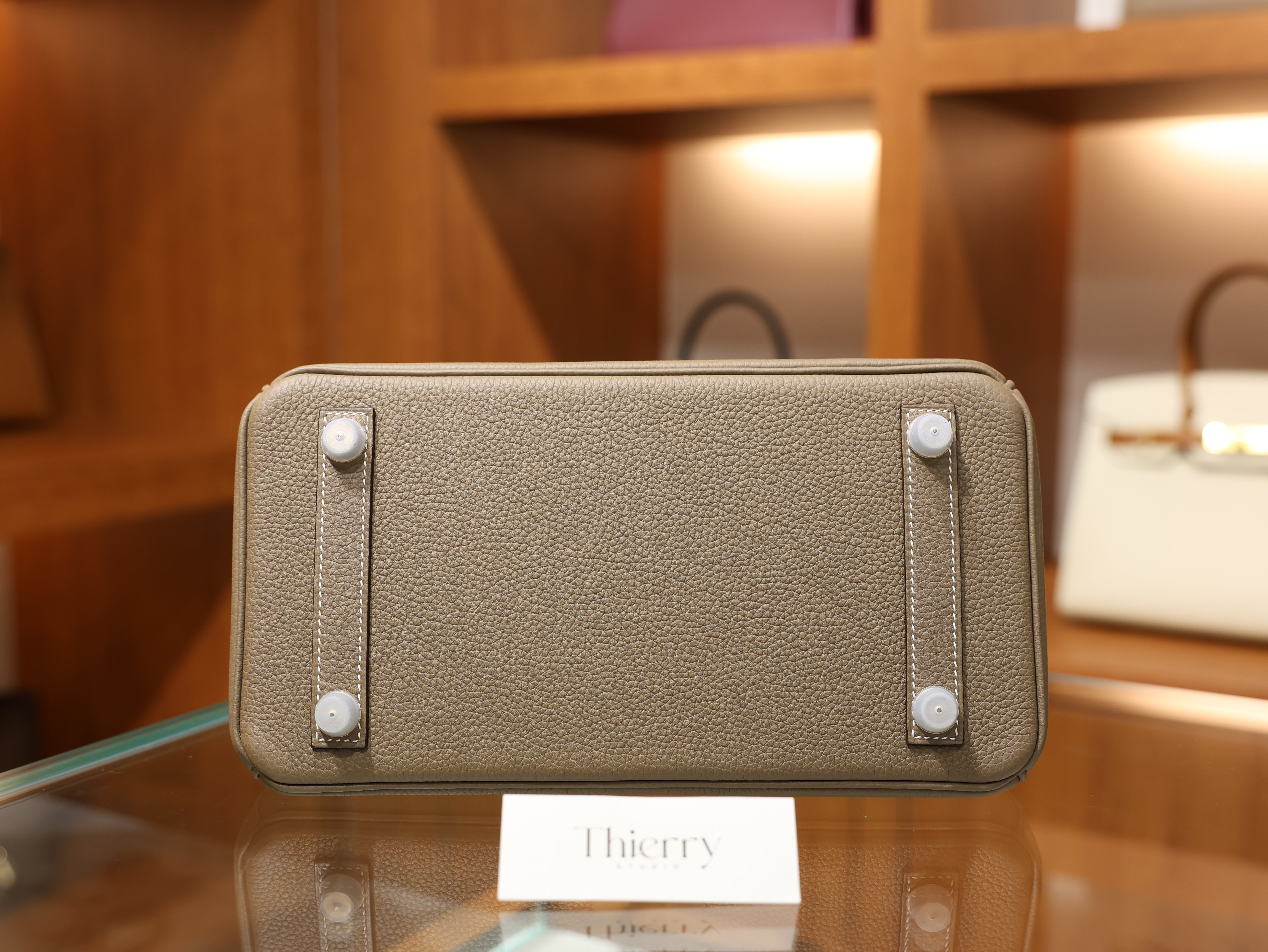 Birkin 25 togo etoupe PHW