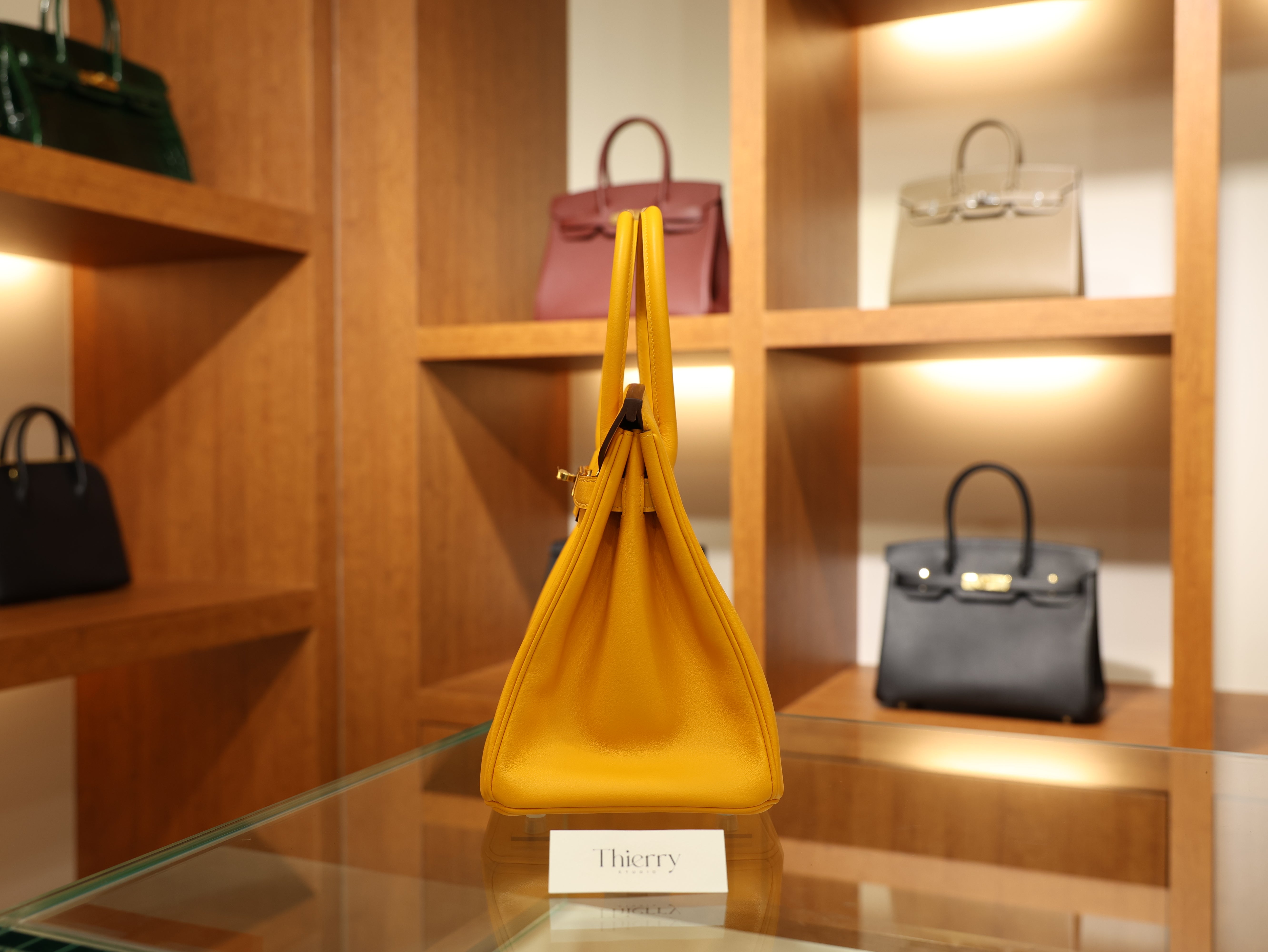 Birkin 30 swift jaun dor GHW