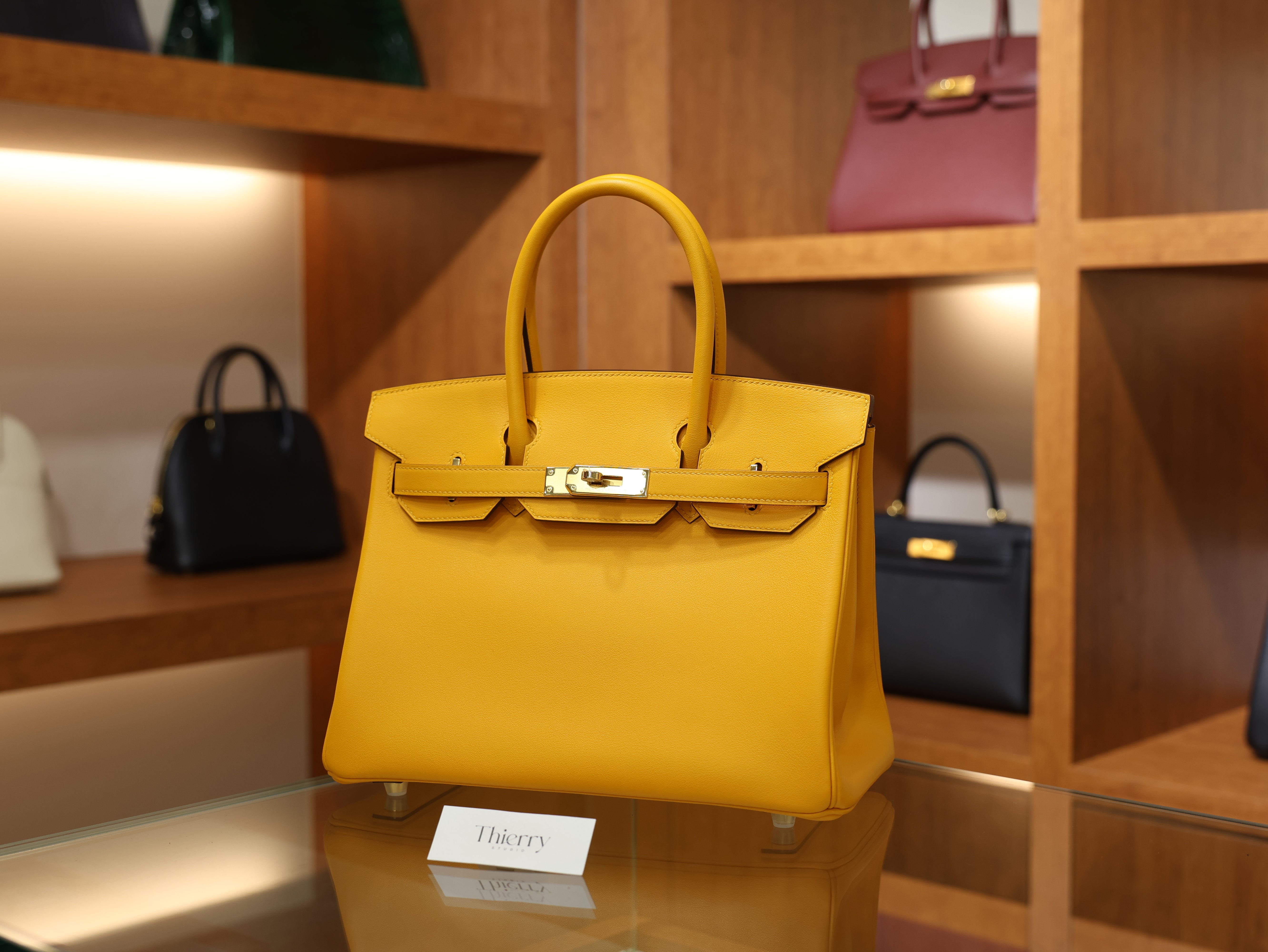 Birkin 30 swift jaun dor GHW