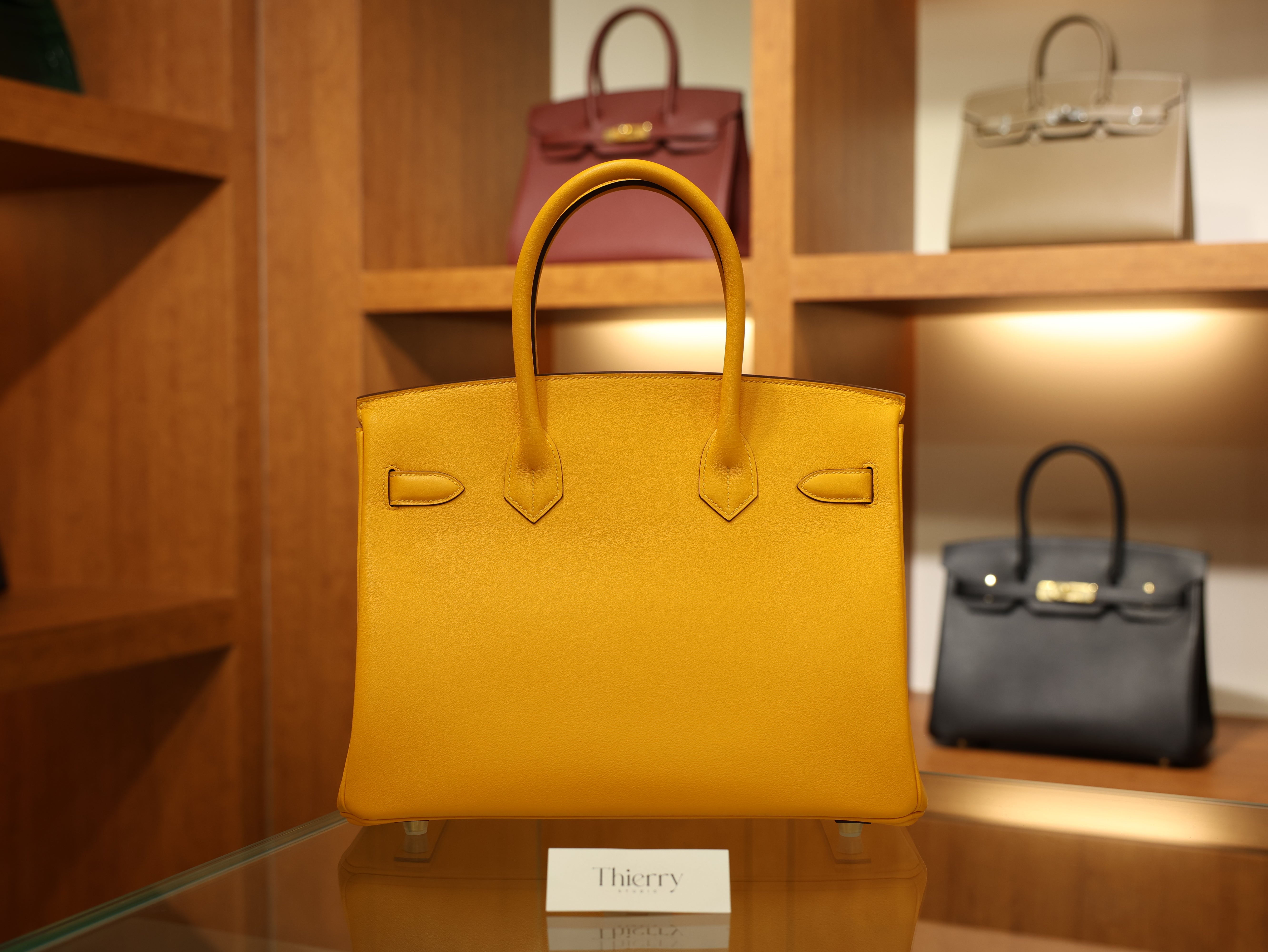 Birkin 30 swift jaun dor GHW