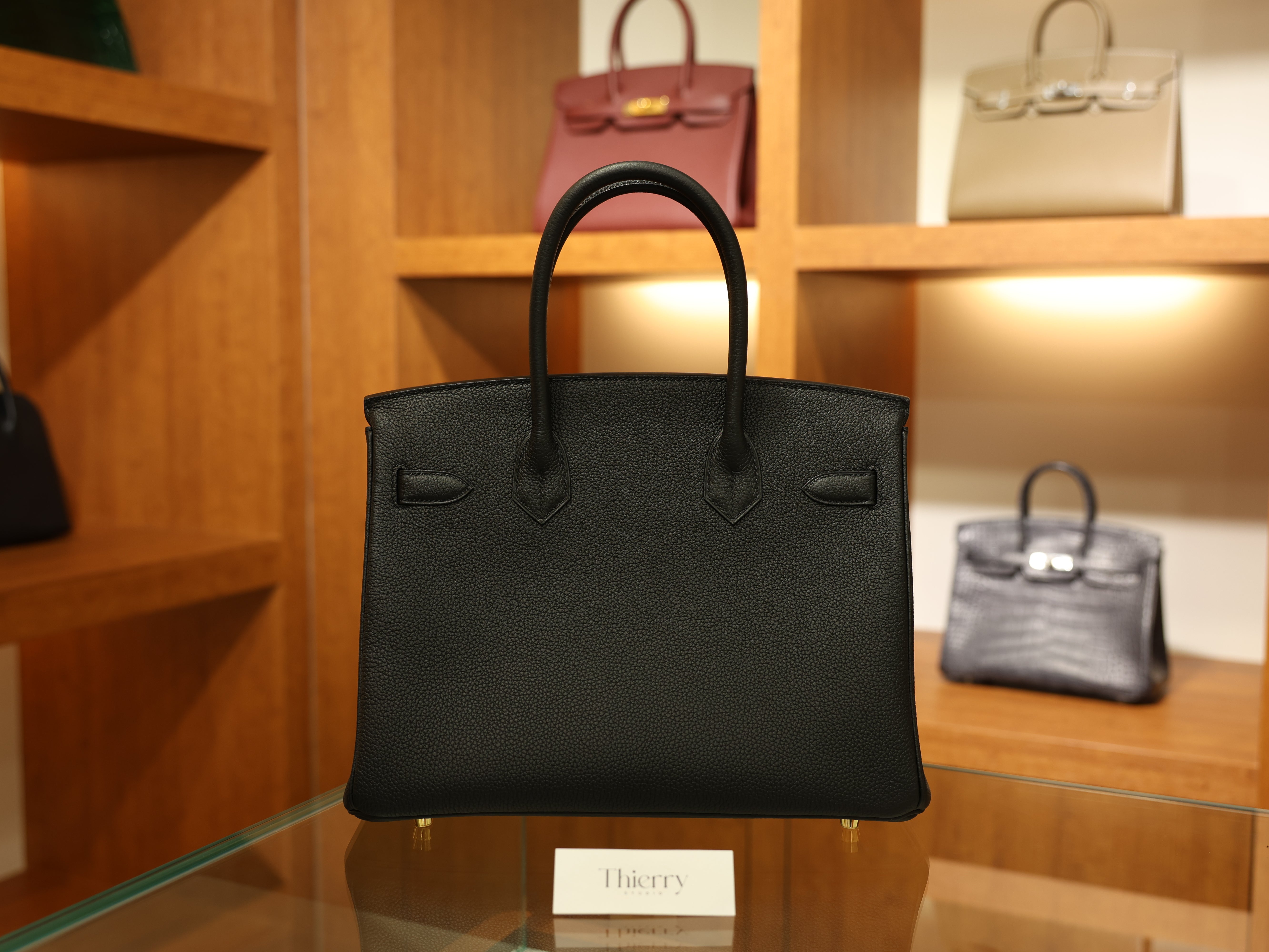 Birkin 30 togo black GHW