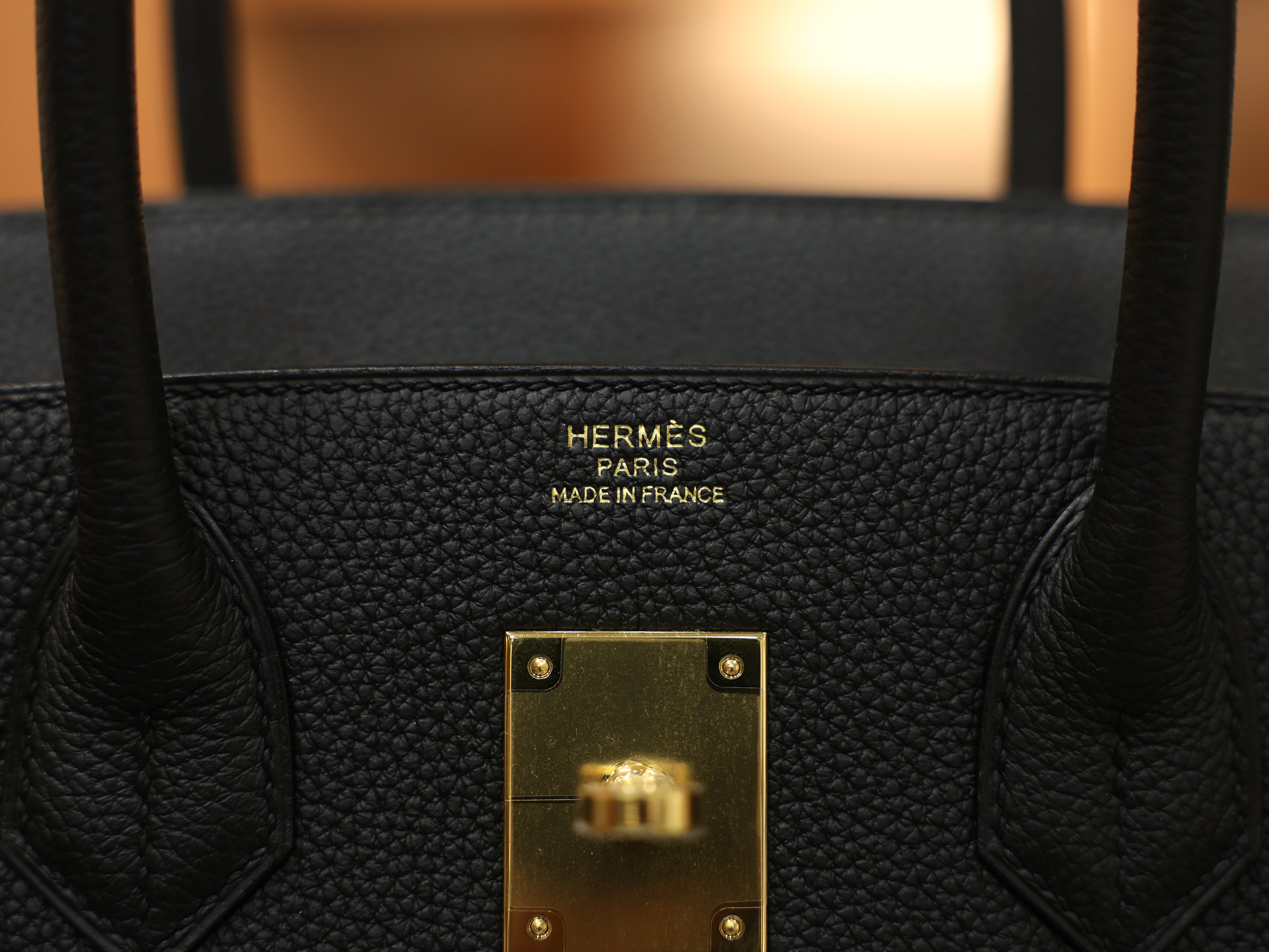 Birkin 30 togo black GHW