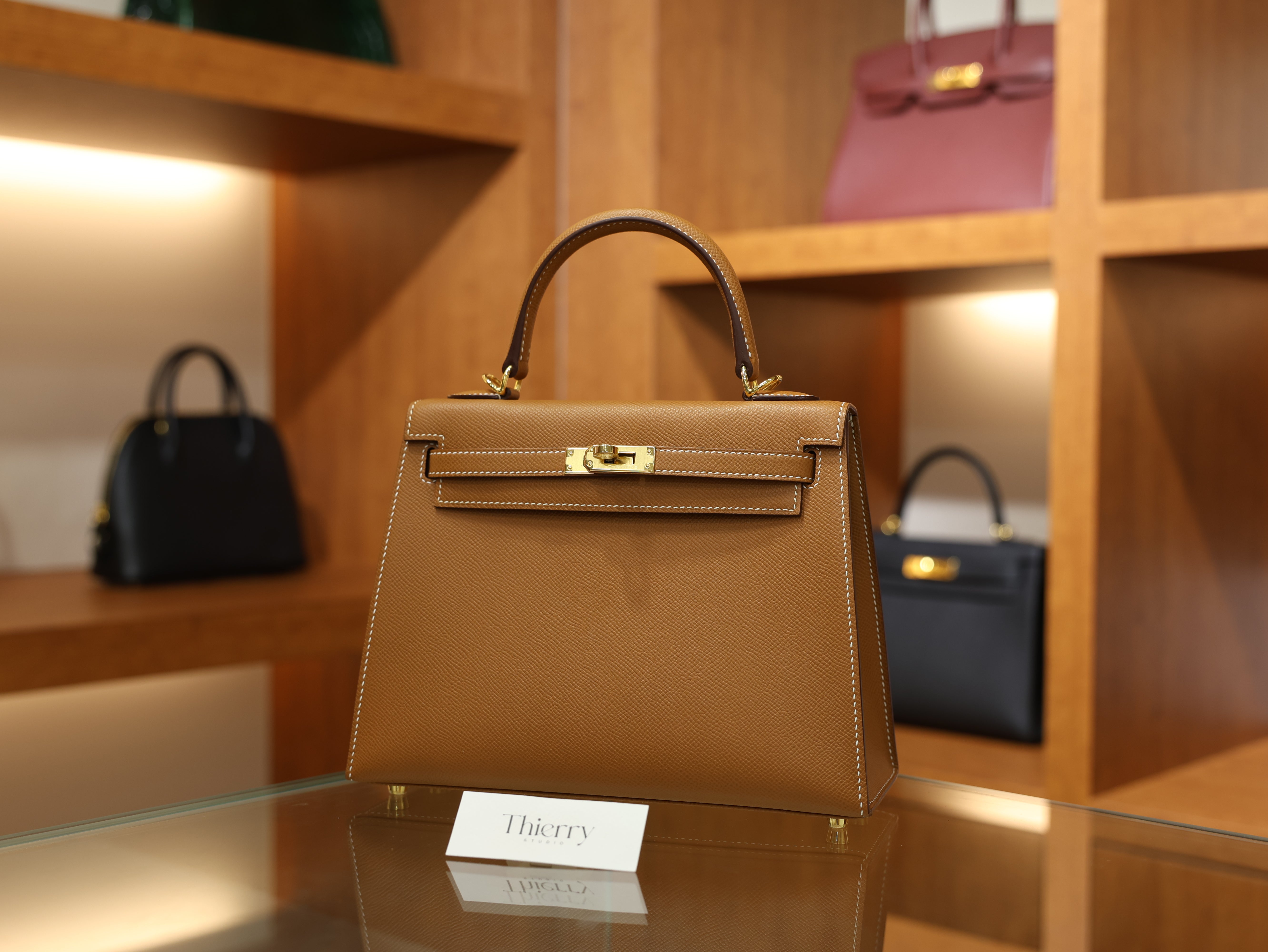 Kelly 25 epsom gold GHW