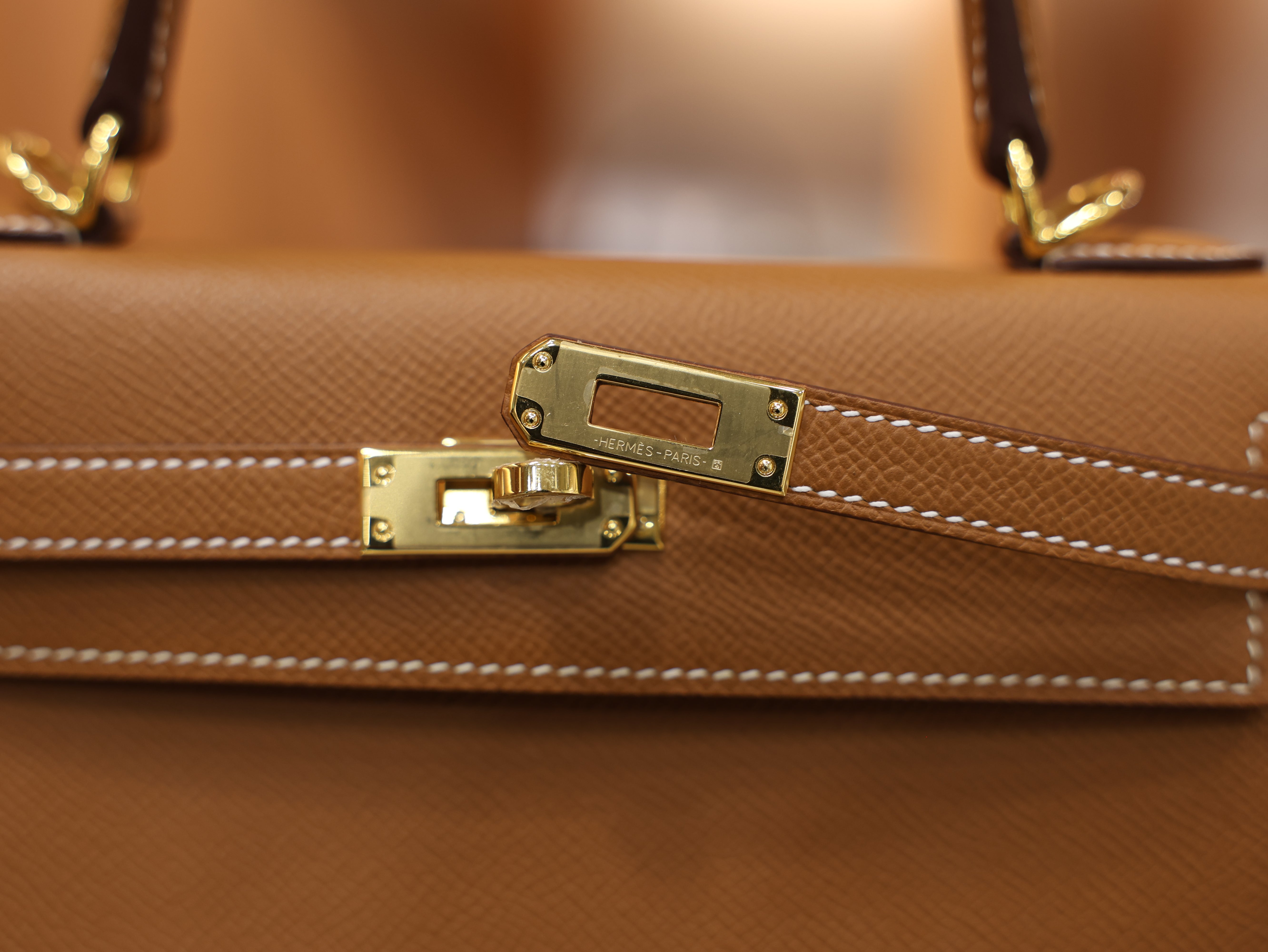 Kelly 25 epsom gold GHW