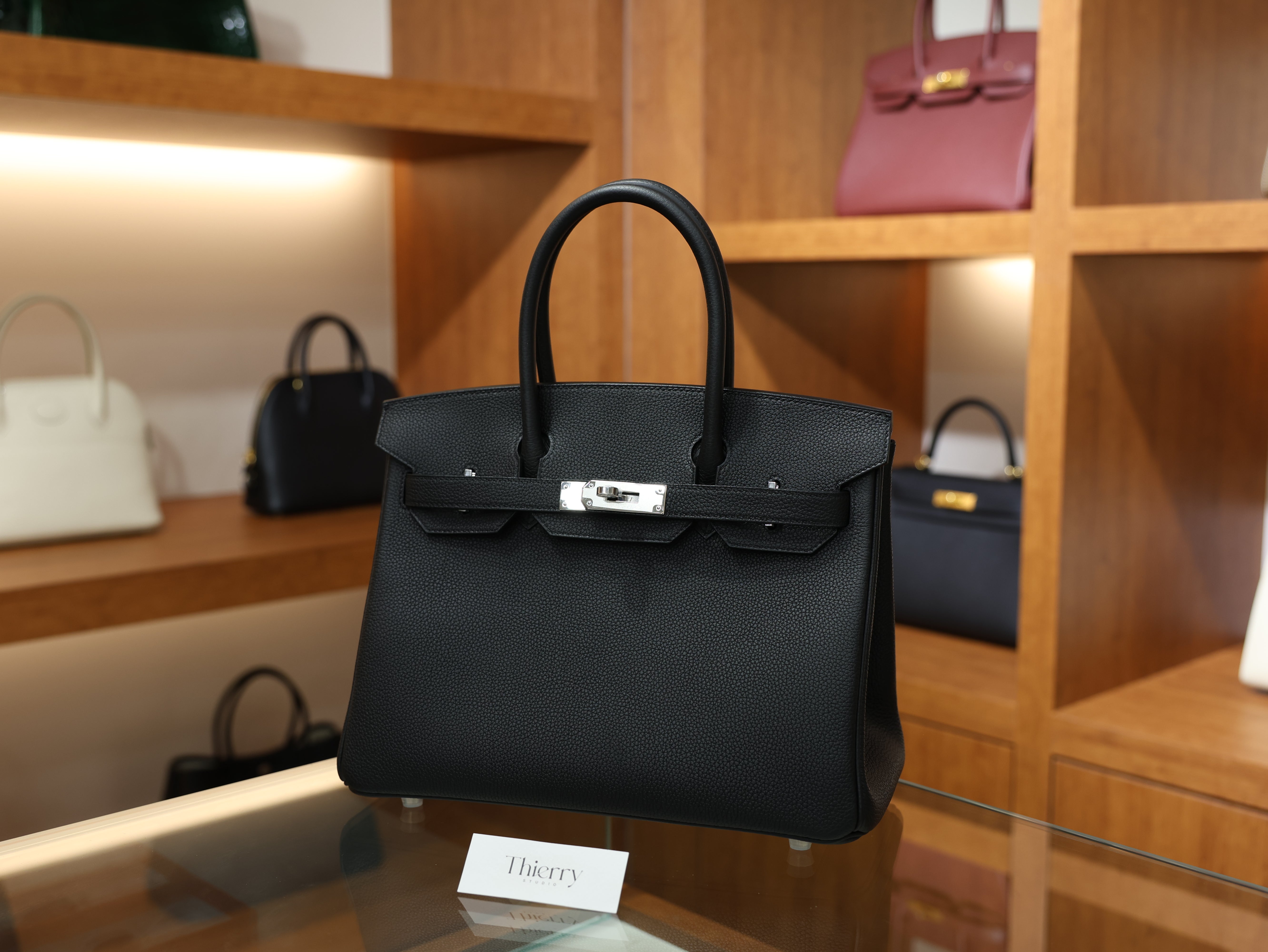 Birkin 30 togo black PHW