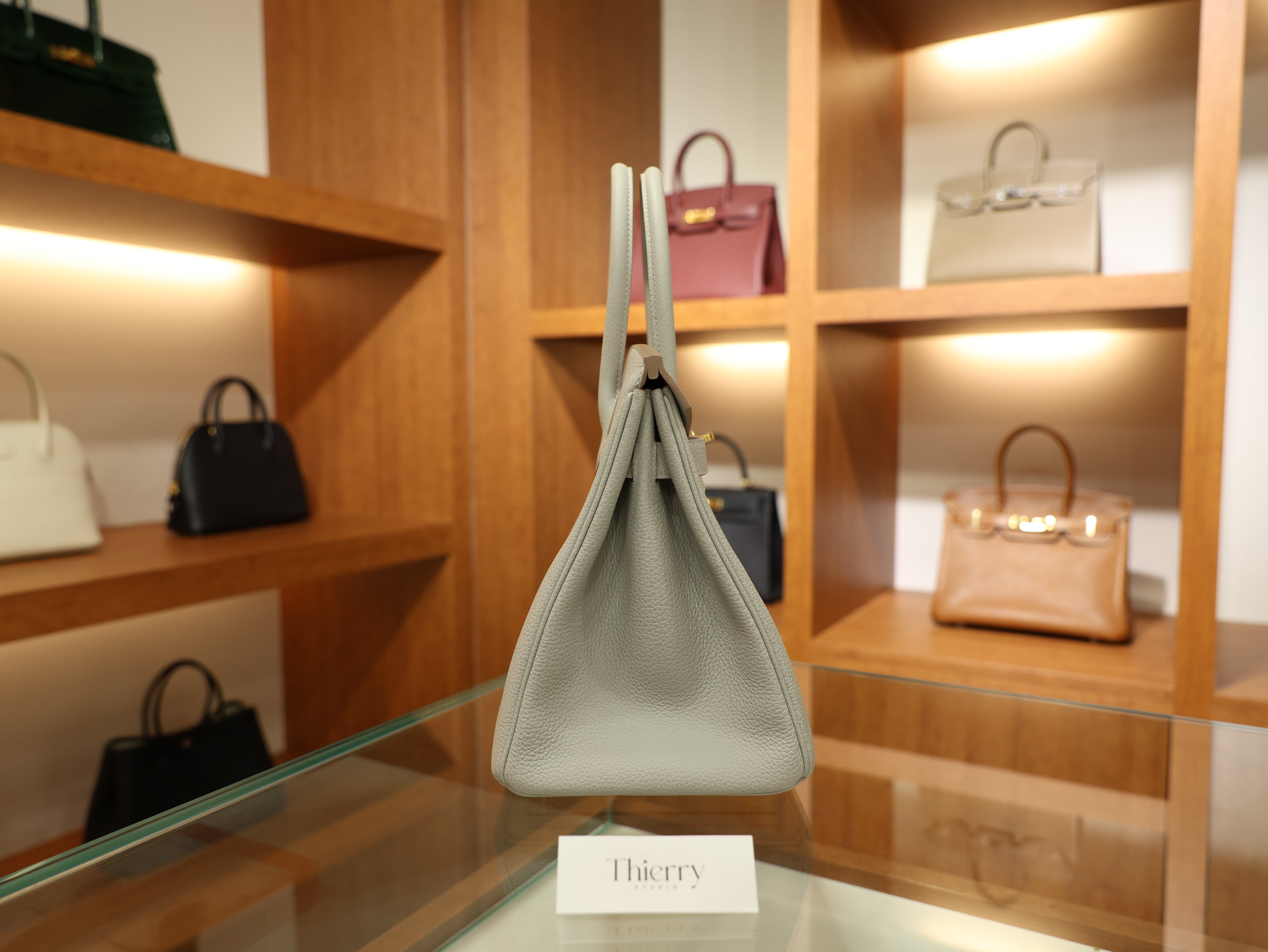 Birkin 30 togo gris perle GHW