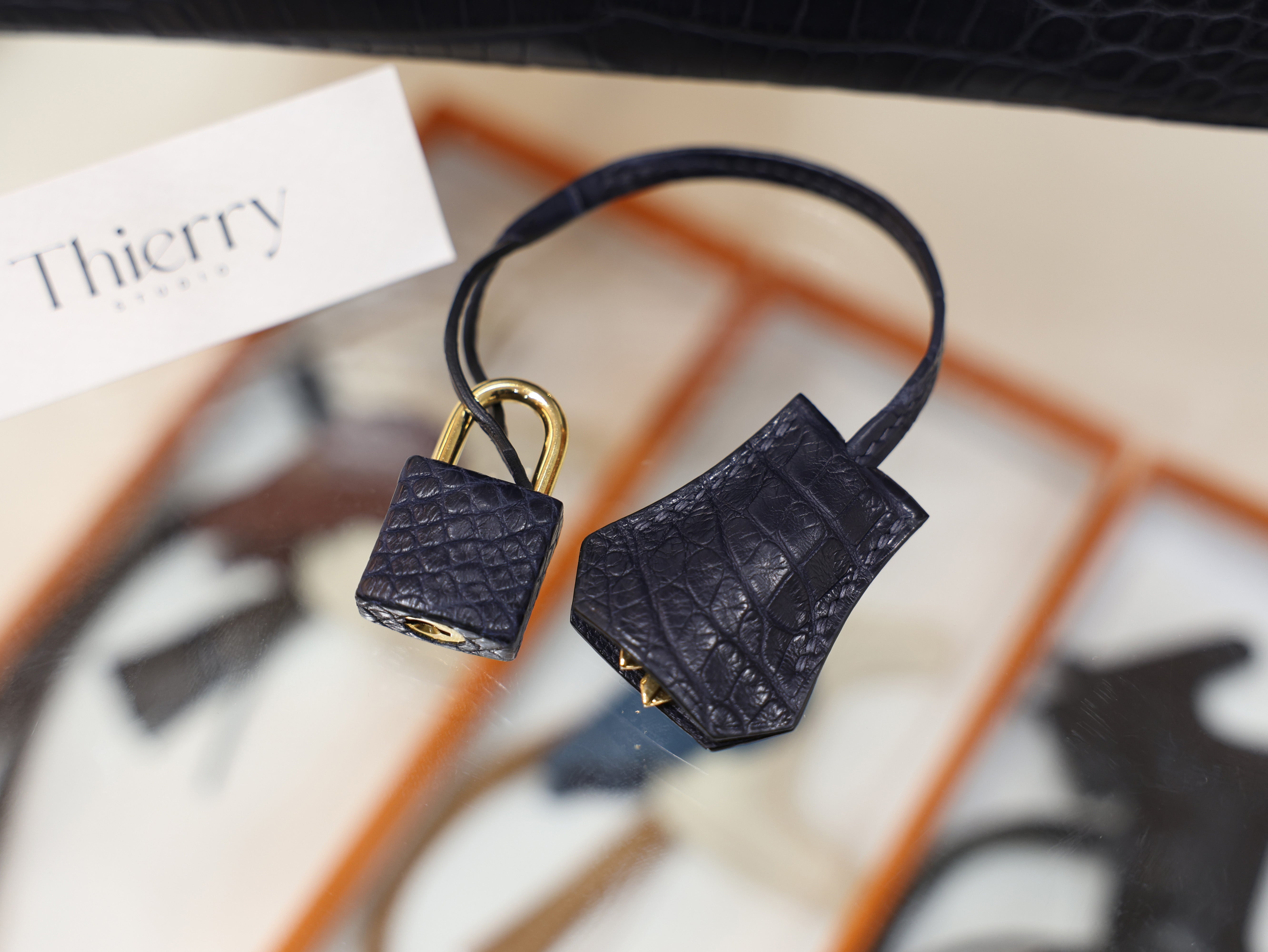 Birkin 25 matt alligator blue saphir GHW