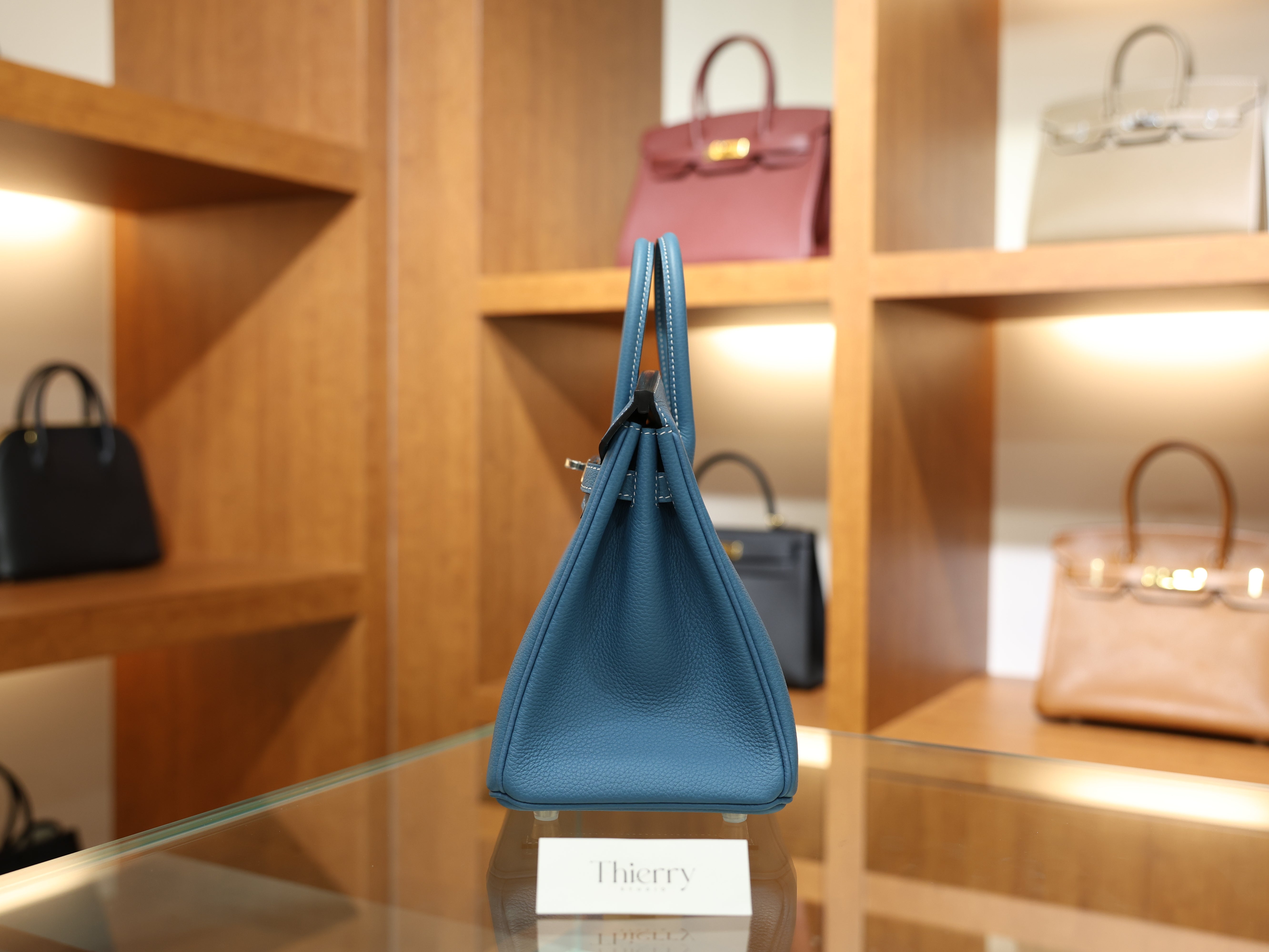 Birkin 25 togo blue jean PHW