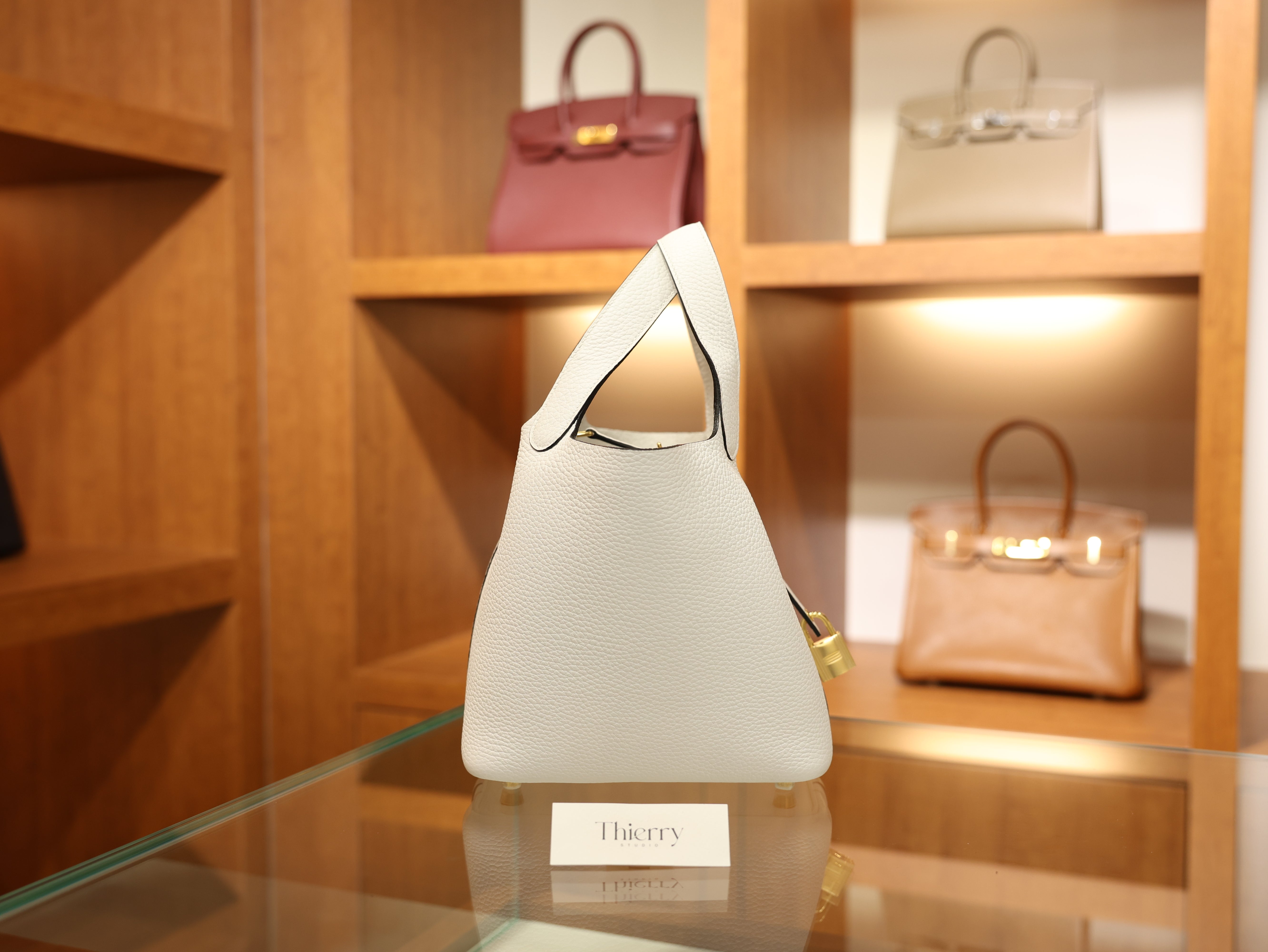 Picotin 18 clemence new white GHW