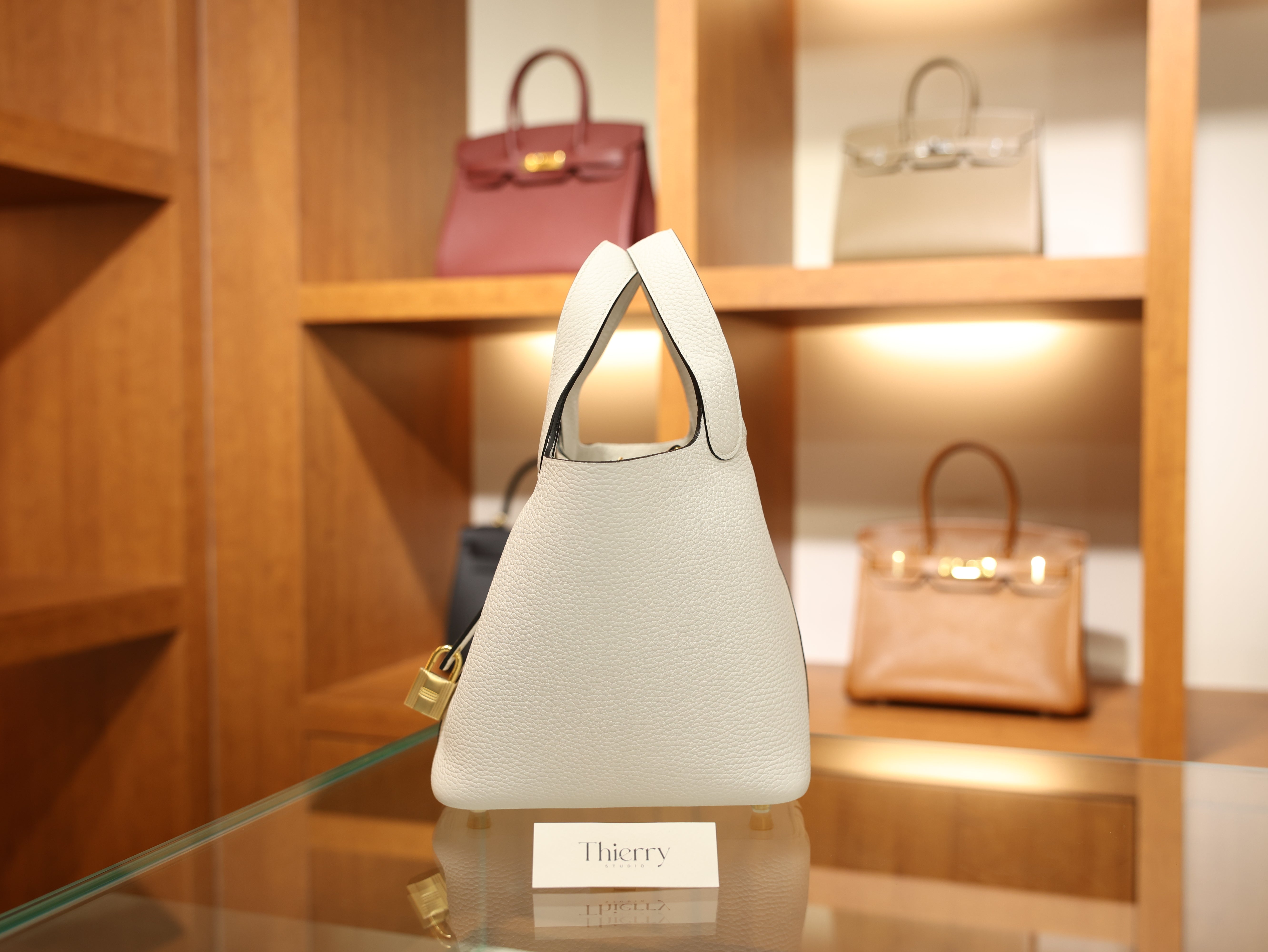 Picotin 18 clemence new white GHW