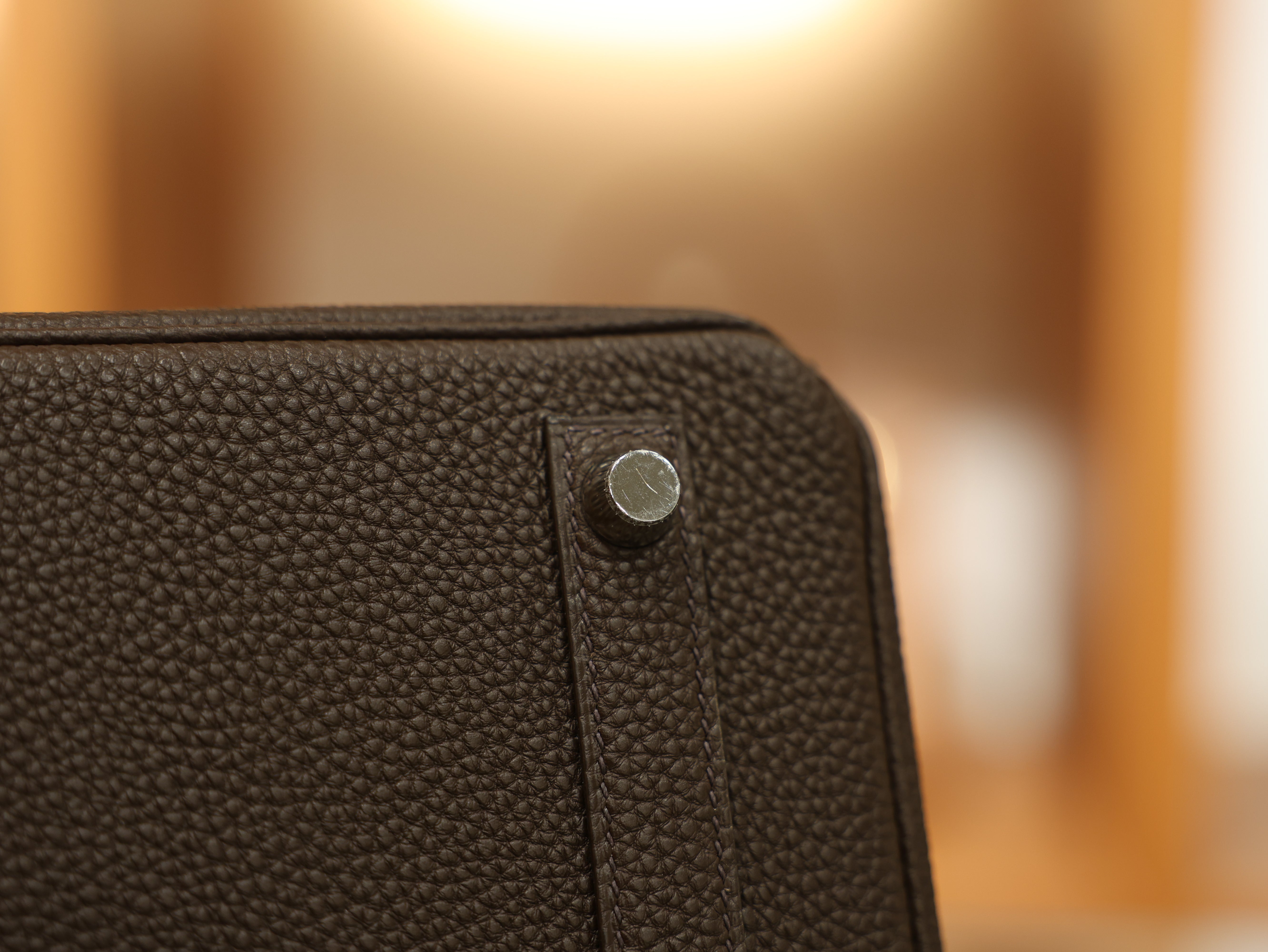 Birkin 25 togo touch chocolate PHW