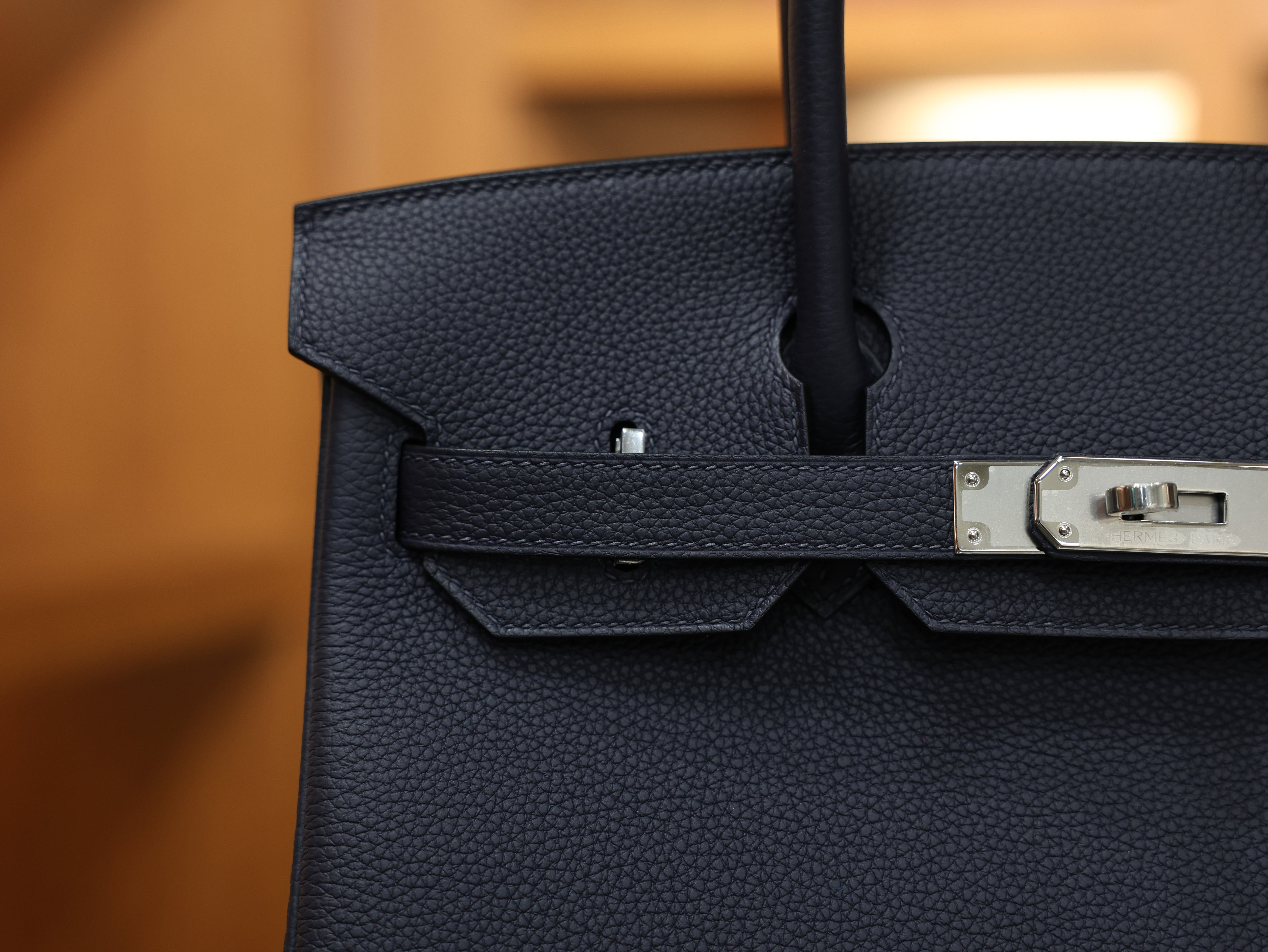 Birkin 30 togo blue nuit PHW