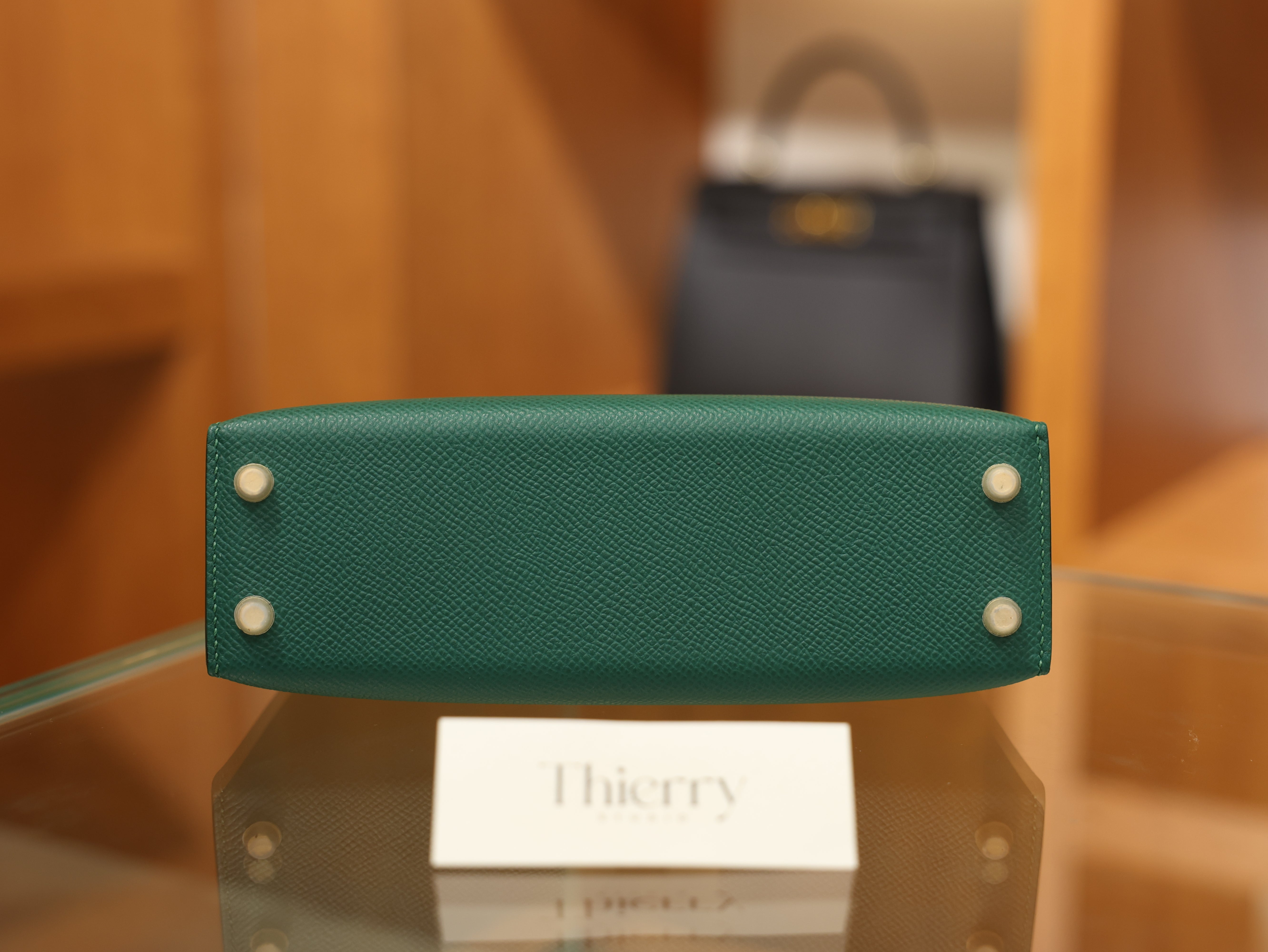 Kelly mini 2 epsom malachite GHW