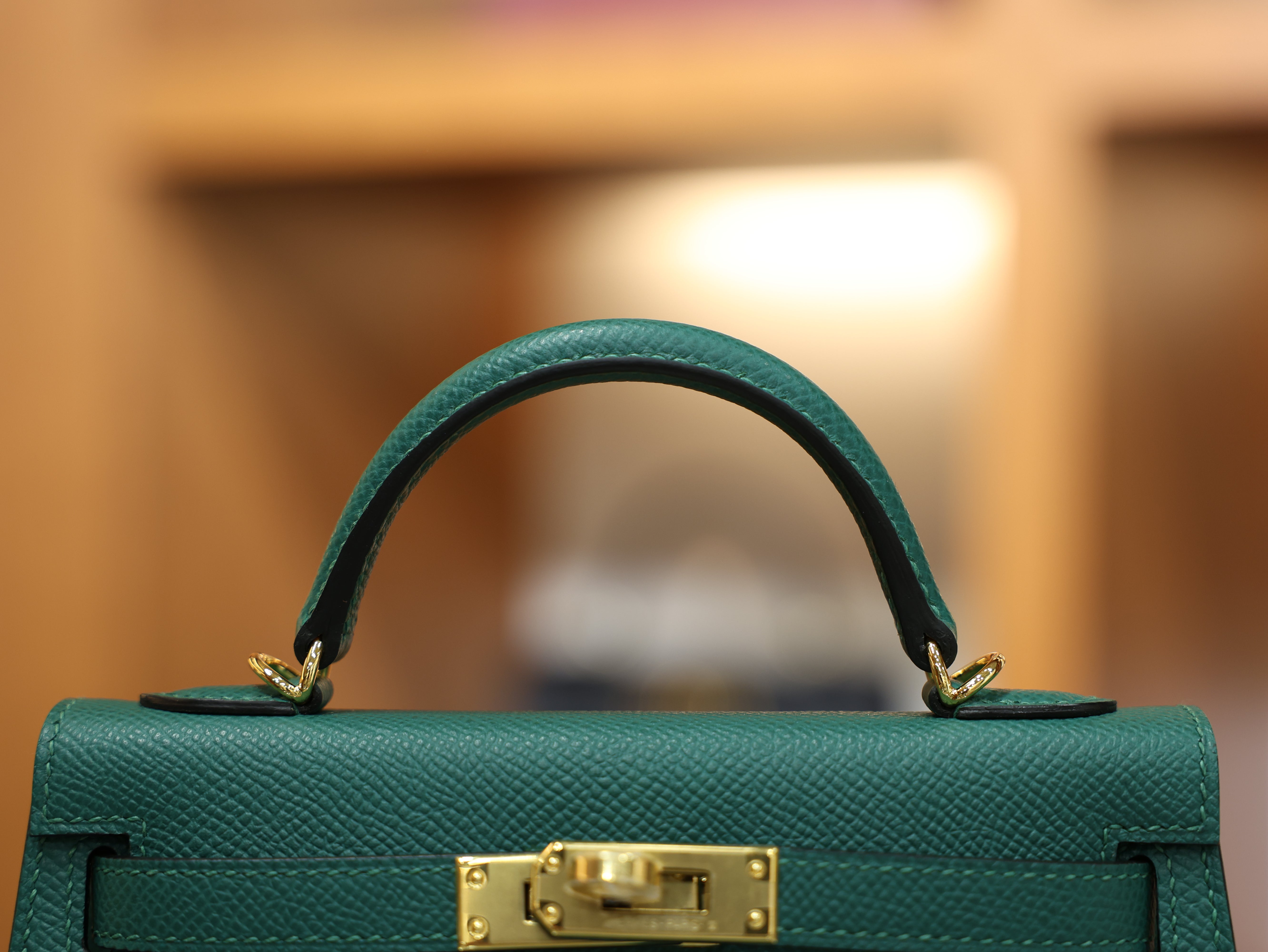 Kelly mini 2 epsom malachite GHW