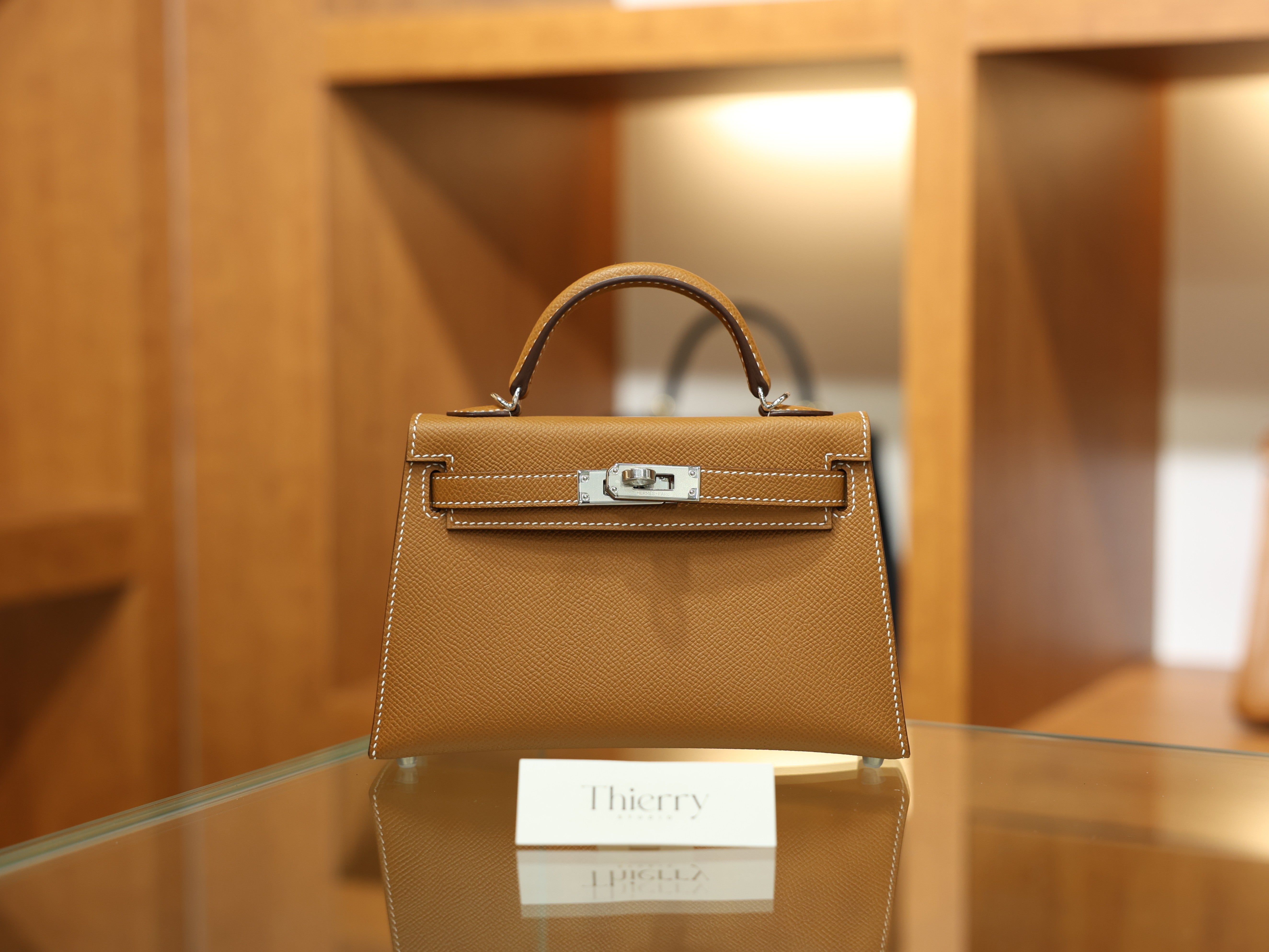 Kelly mini 2 epsom gold PHW