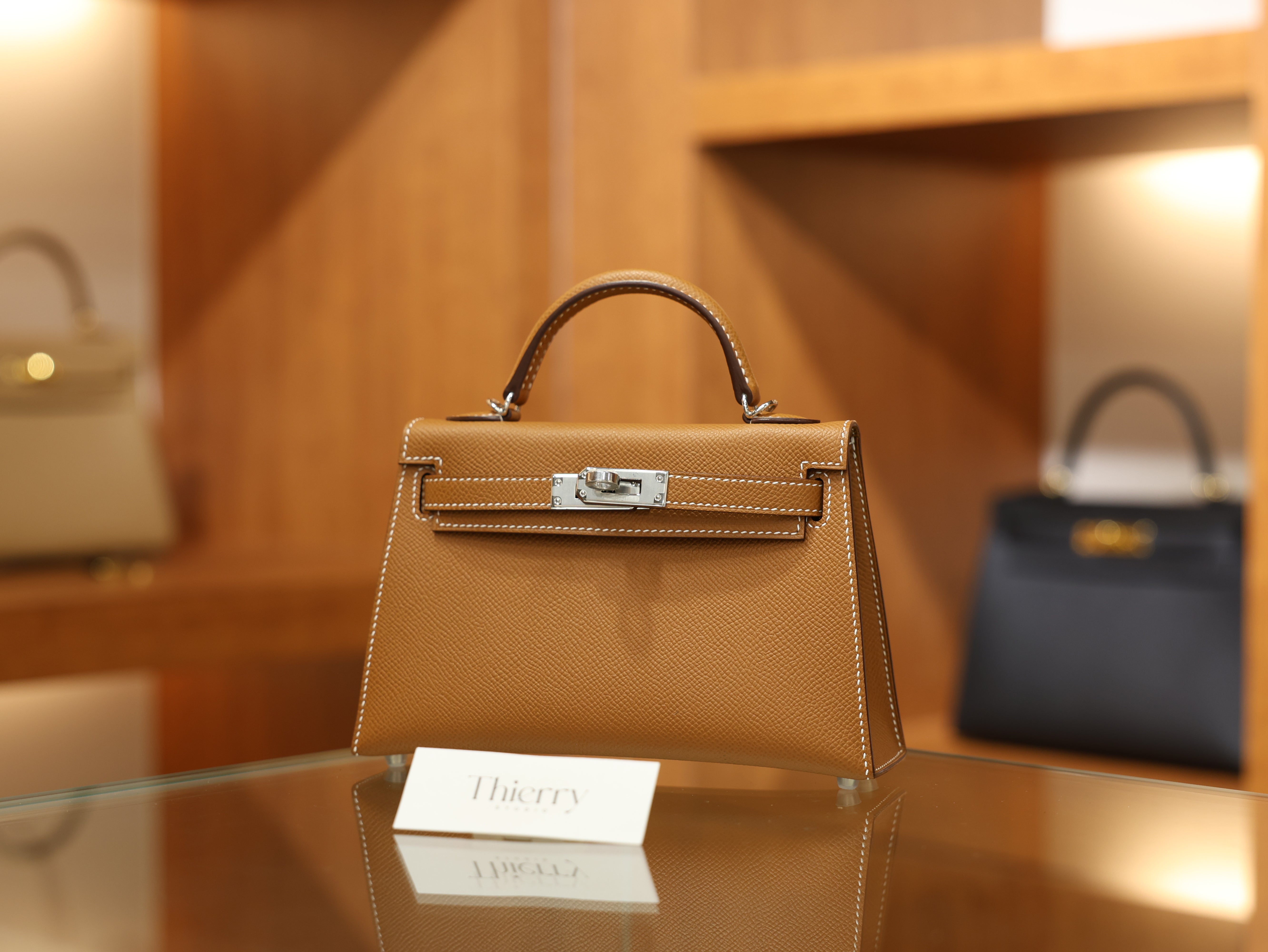 Kelly mini 2 epsom gold PHW