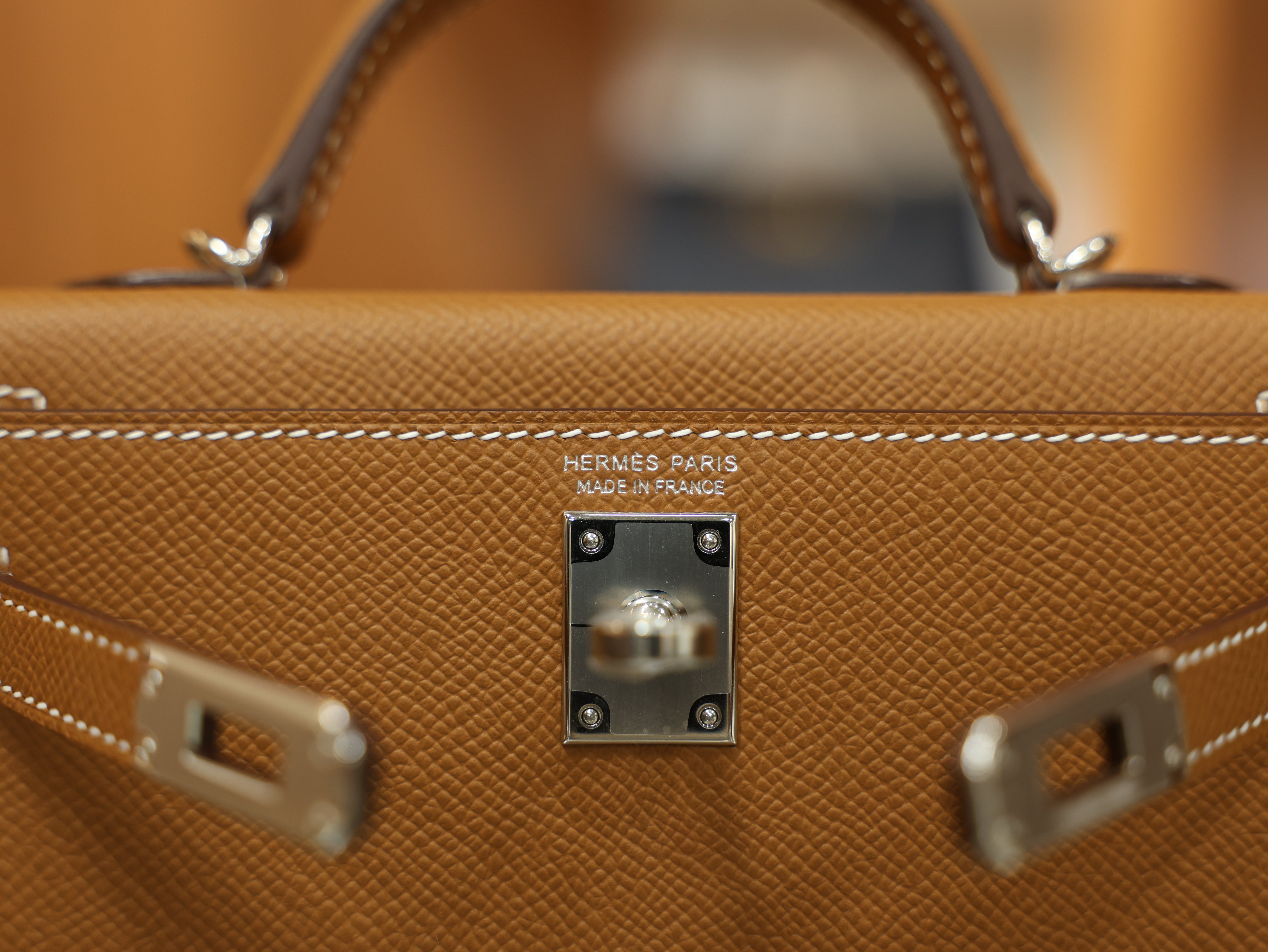 Kelly mini 2 epsom gold PHW