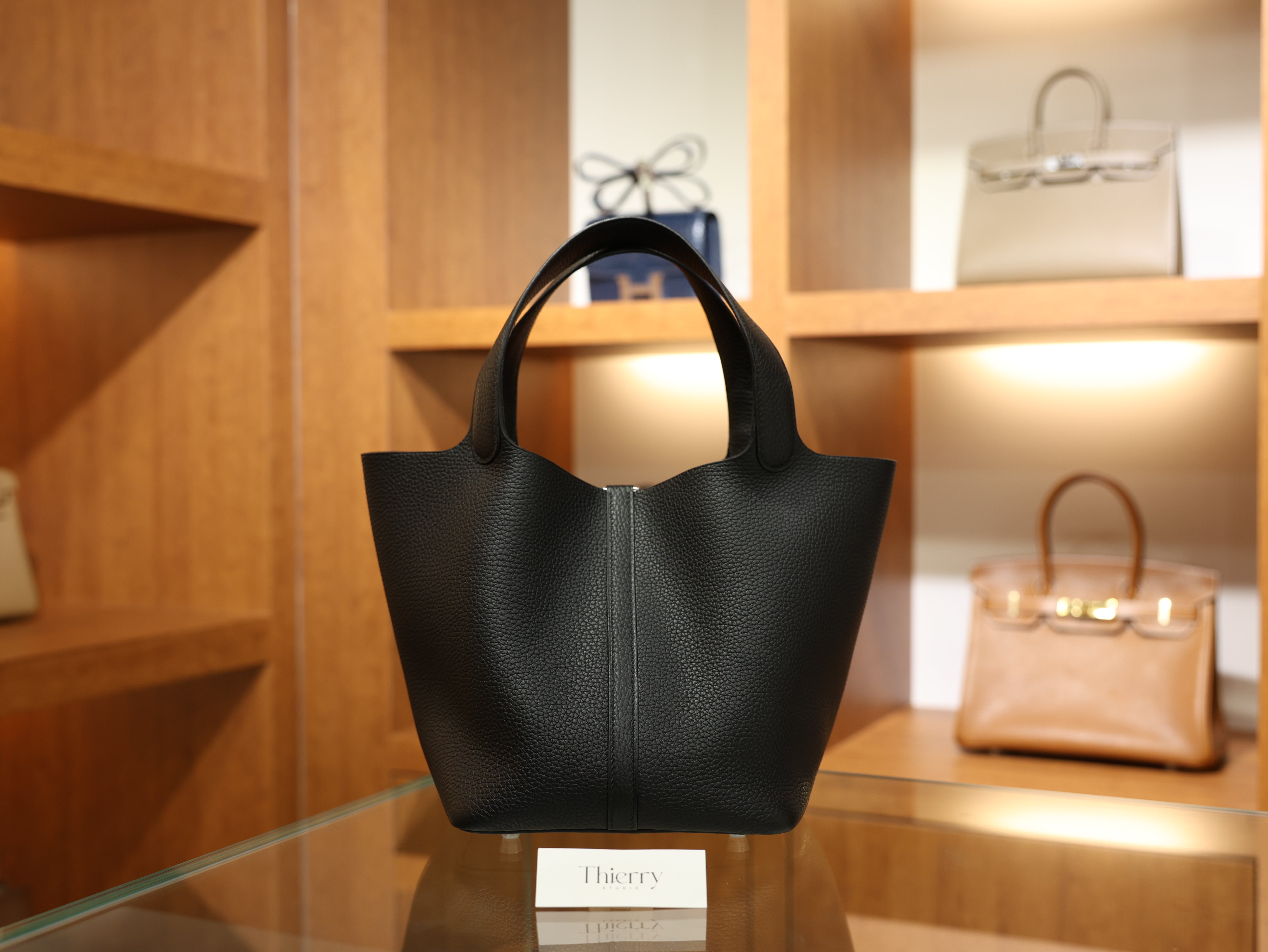 Picotin 22 clemence black PHW