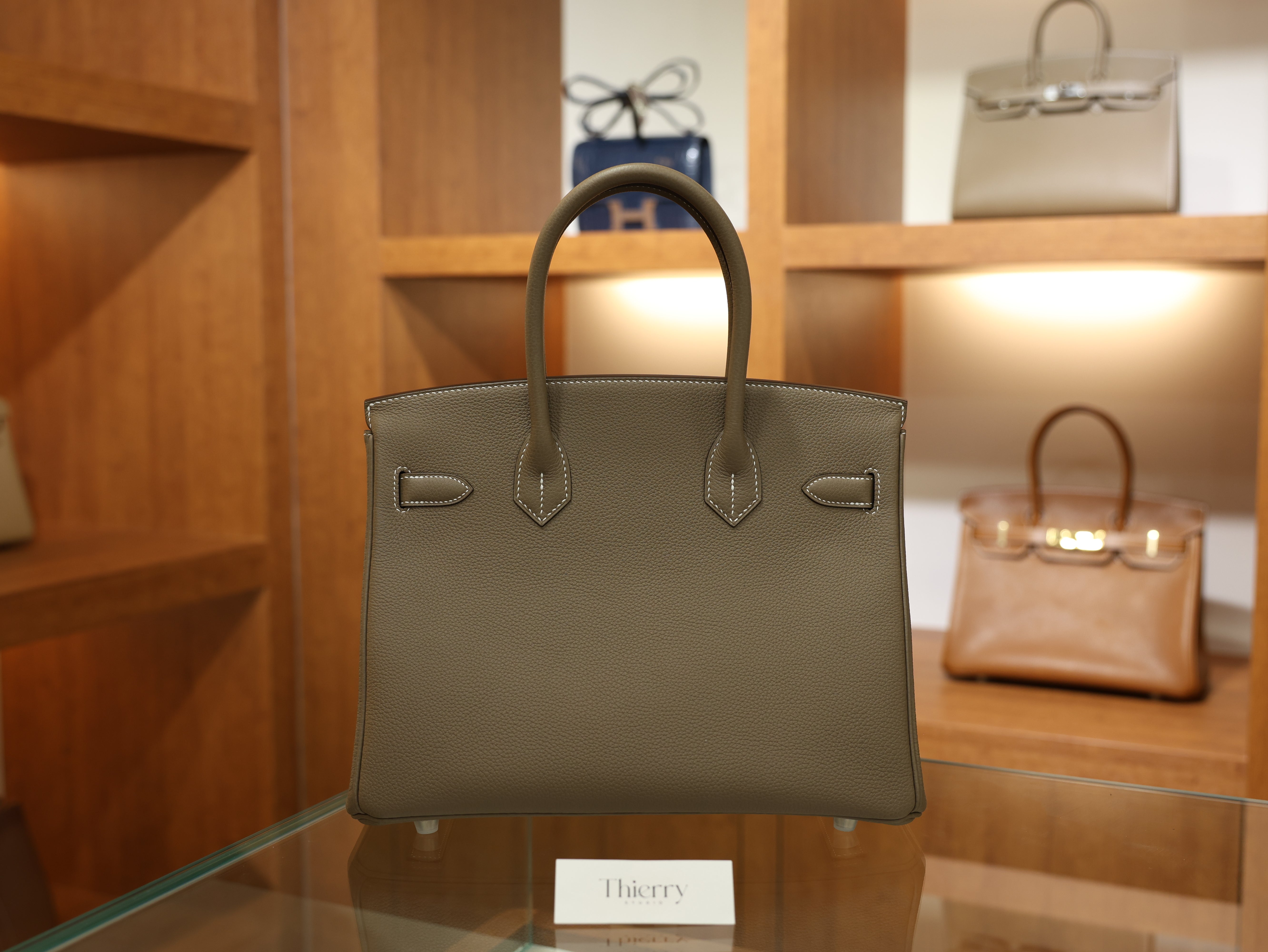 Birkin 30 togo etoupe PHW