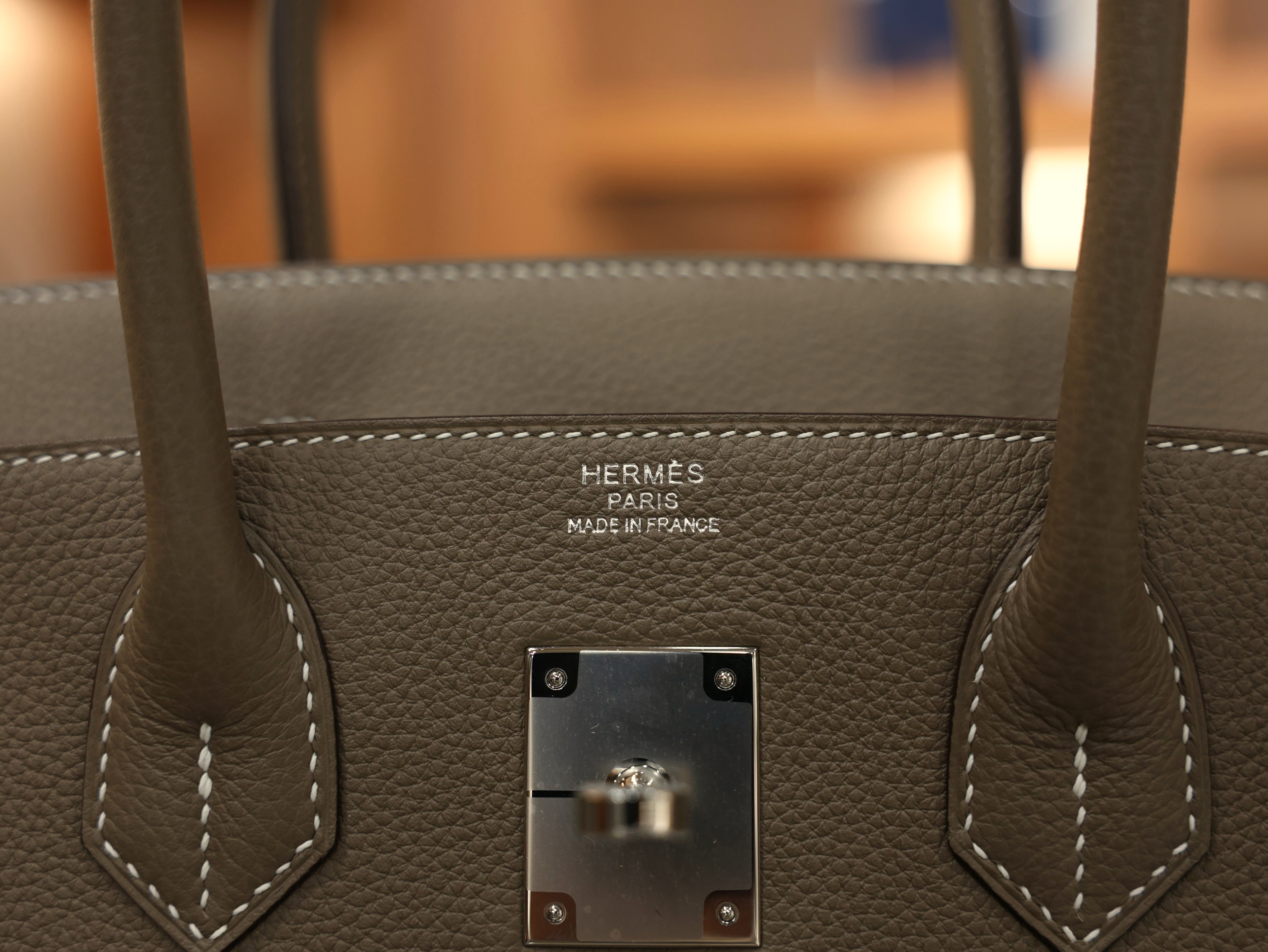 Birkin 30 togo etoupe PHW