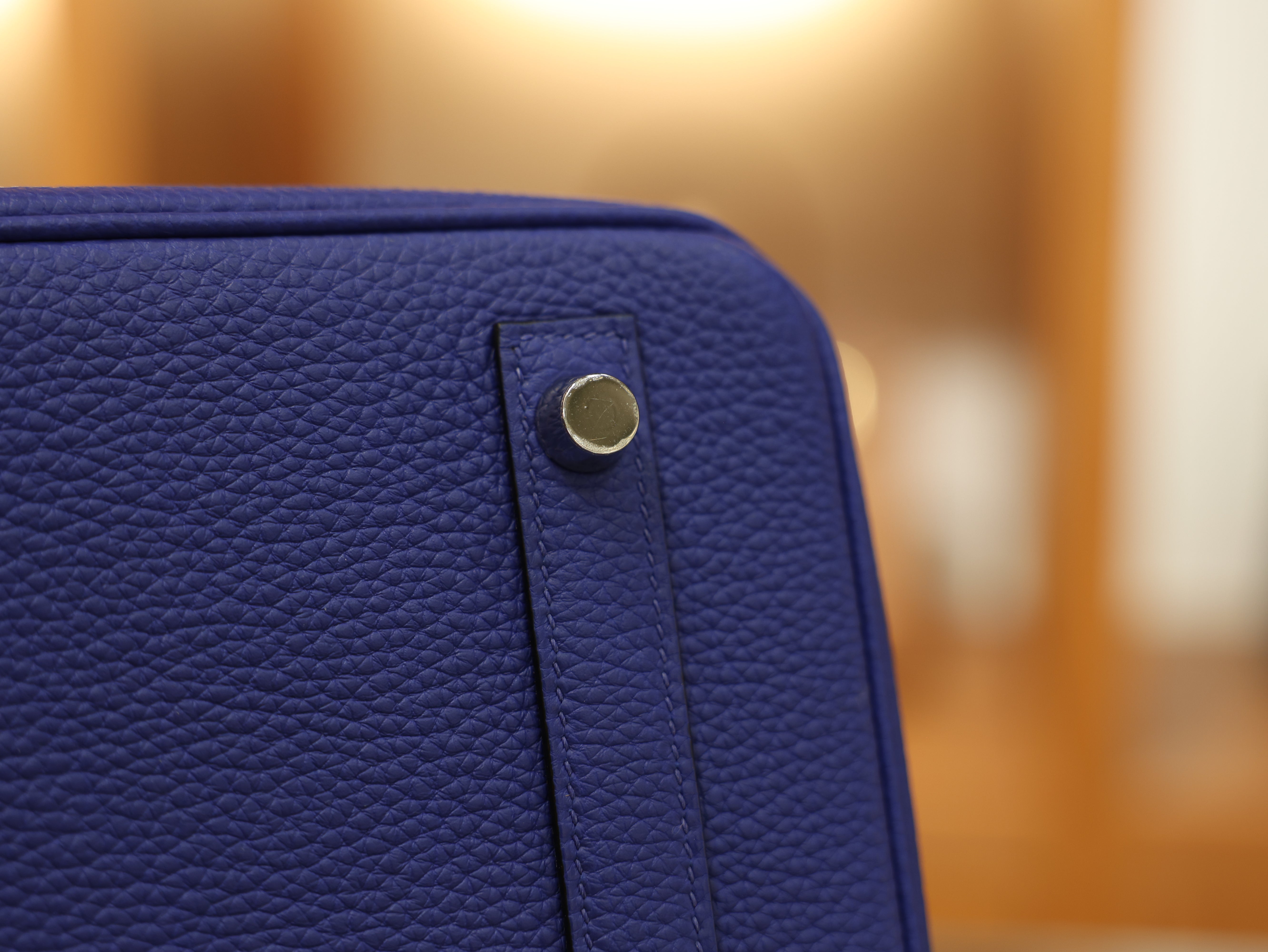 Birkin 30 togo blue electric PHW