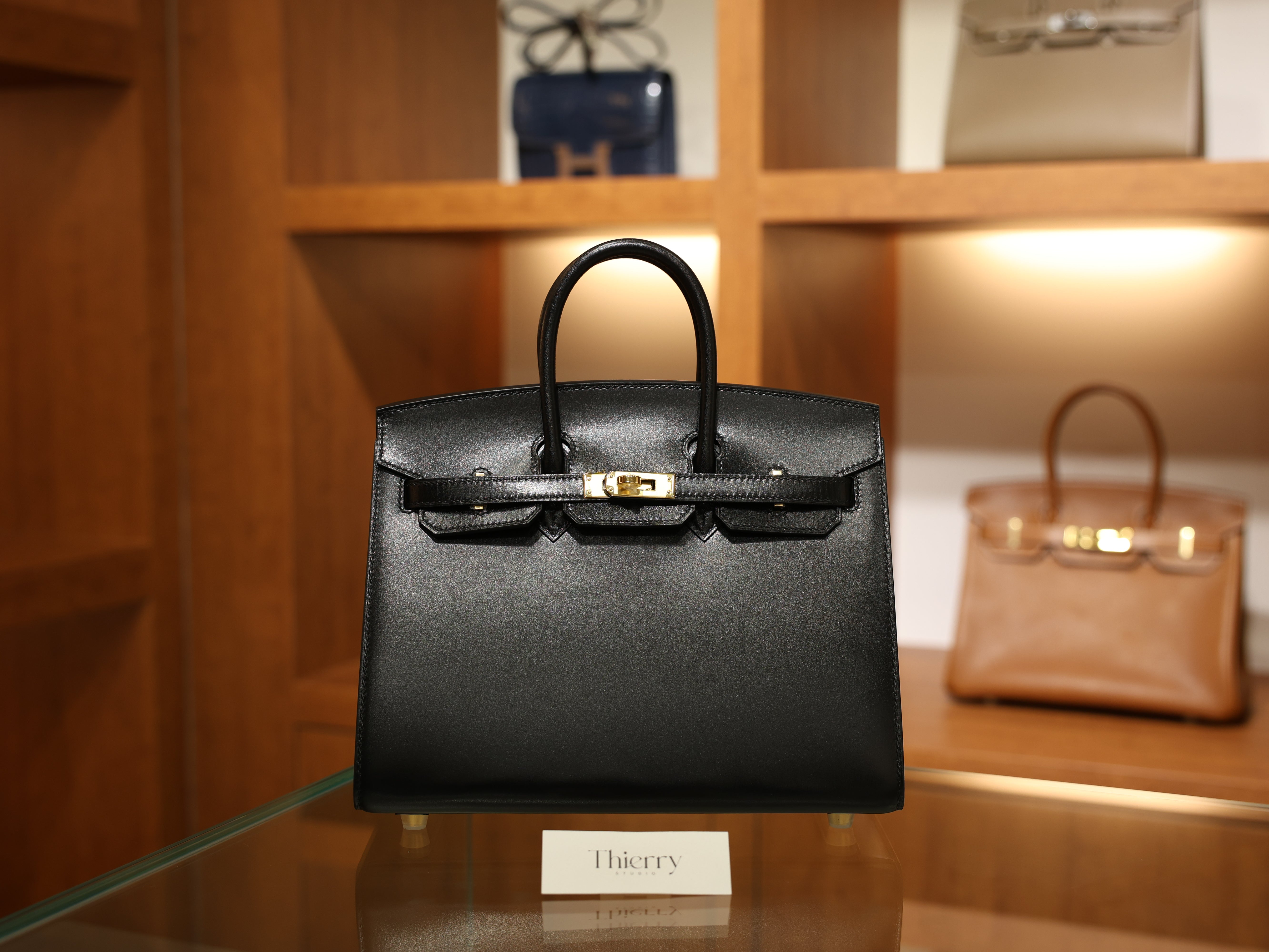 Brikin 25 box sellier black GHW