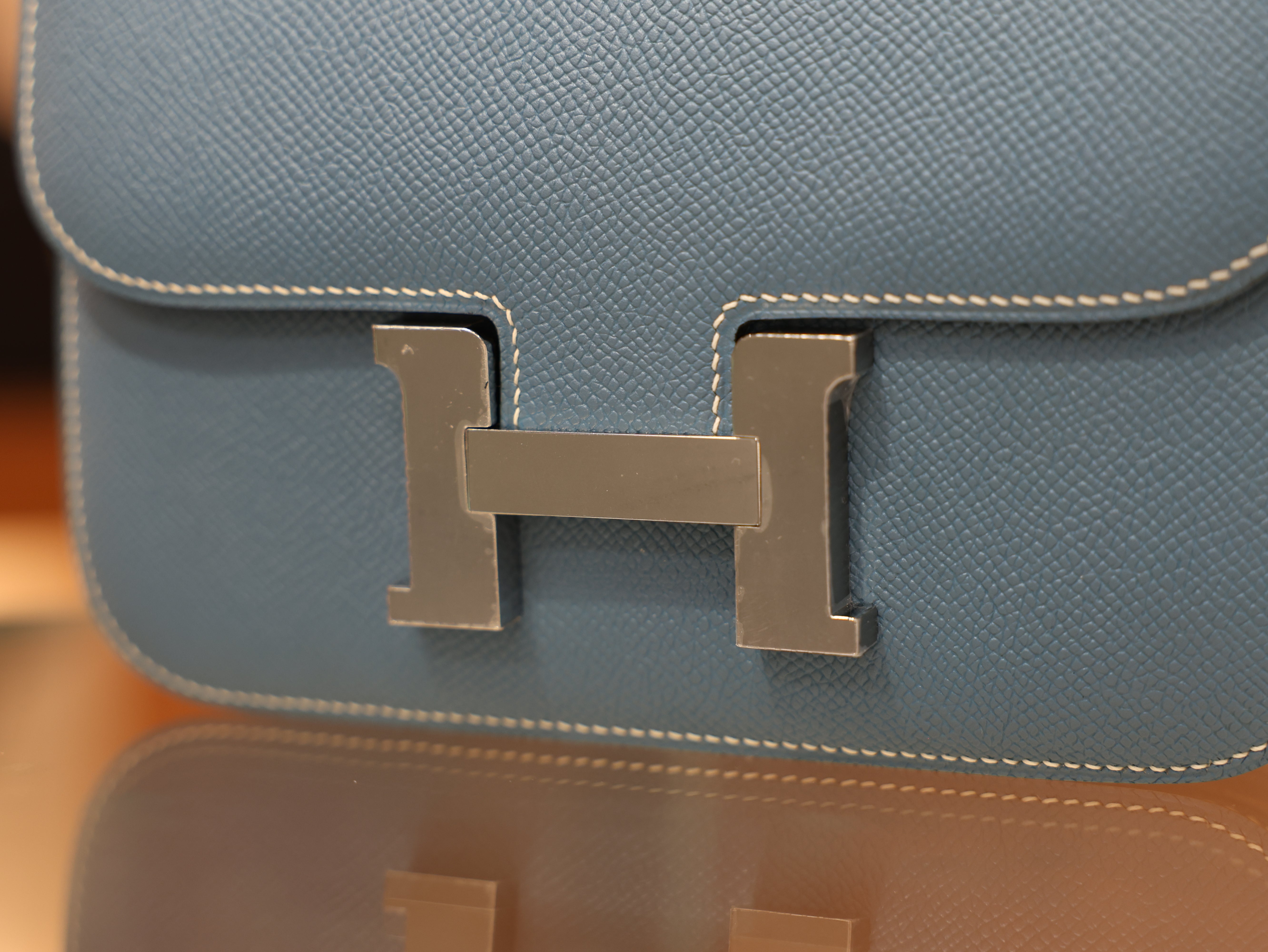 Contance 18 epsom blue jean PHW