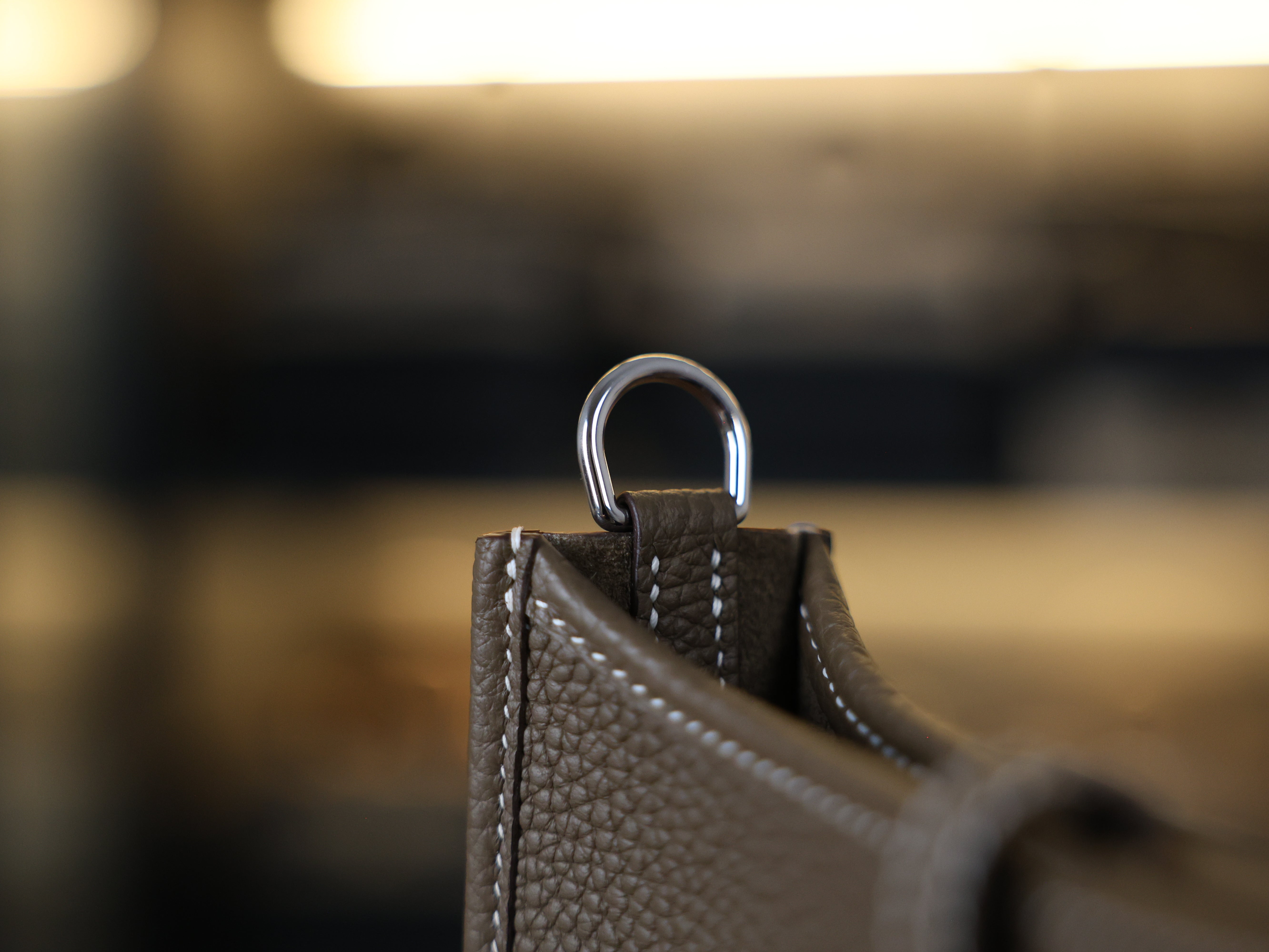 Evelyne mini clemence etoupe PHW