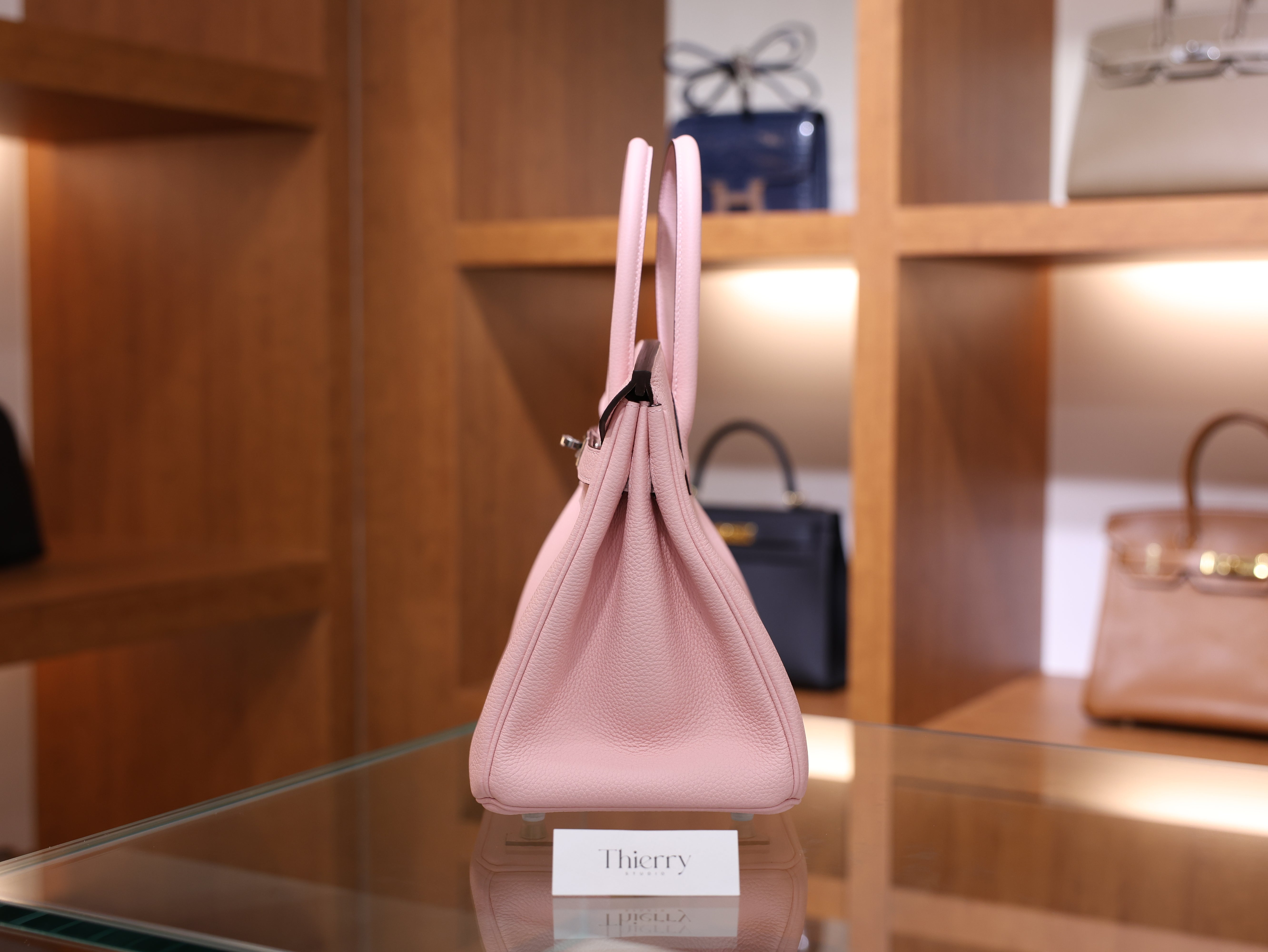 Birkin 30 togo rose sakura PHW