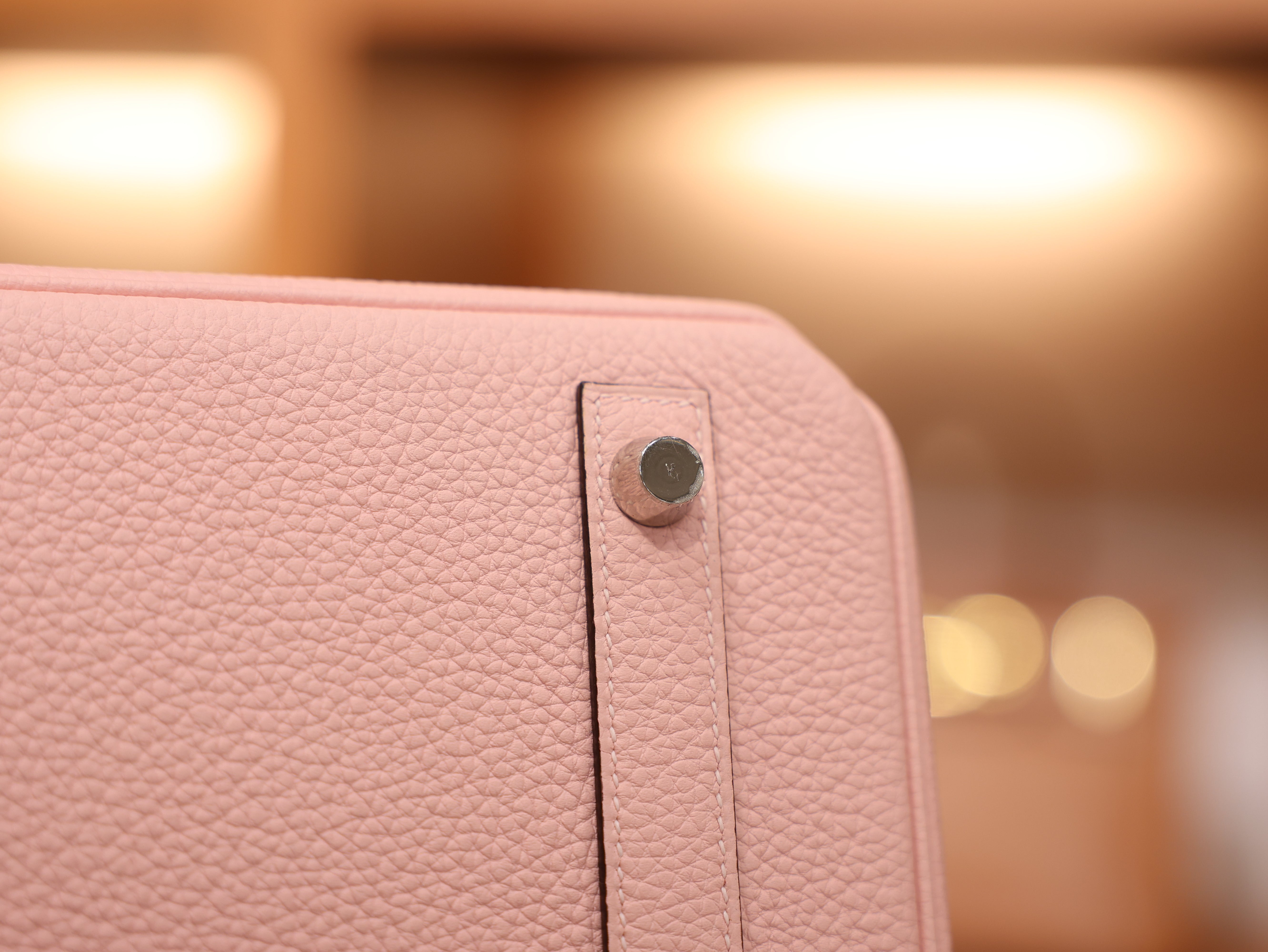 Birkin 30 togo rose sakura PHW