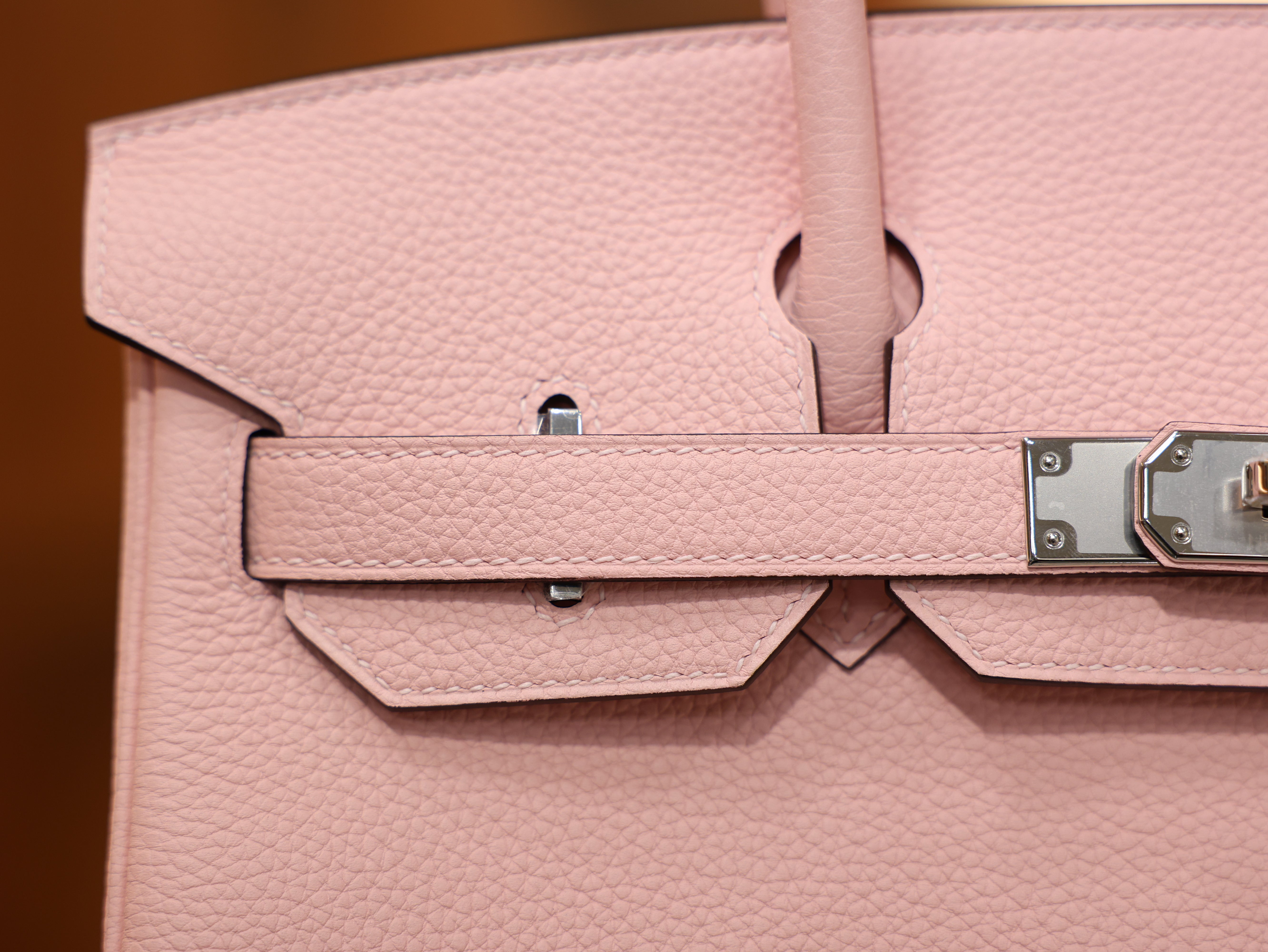 Birkin 30 togo rose sakura PHW