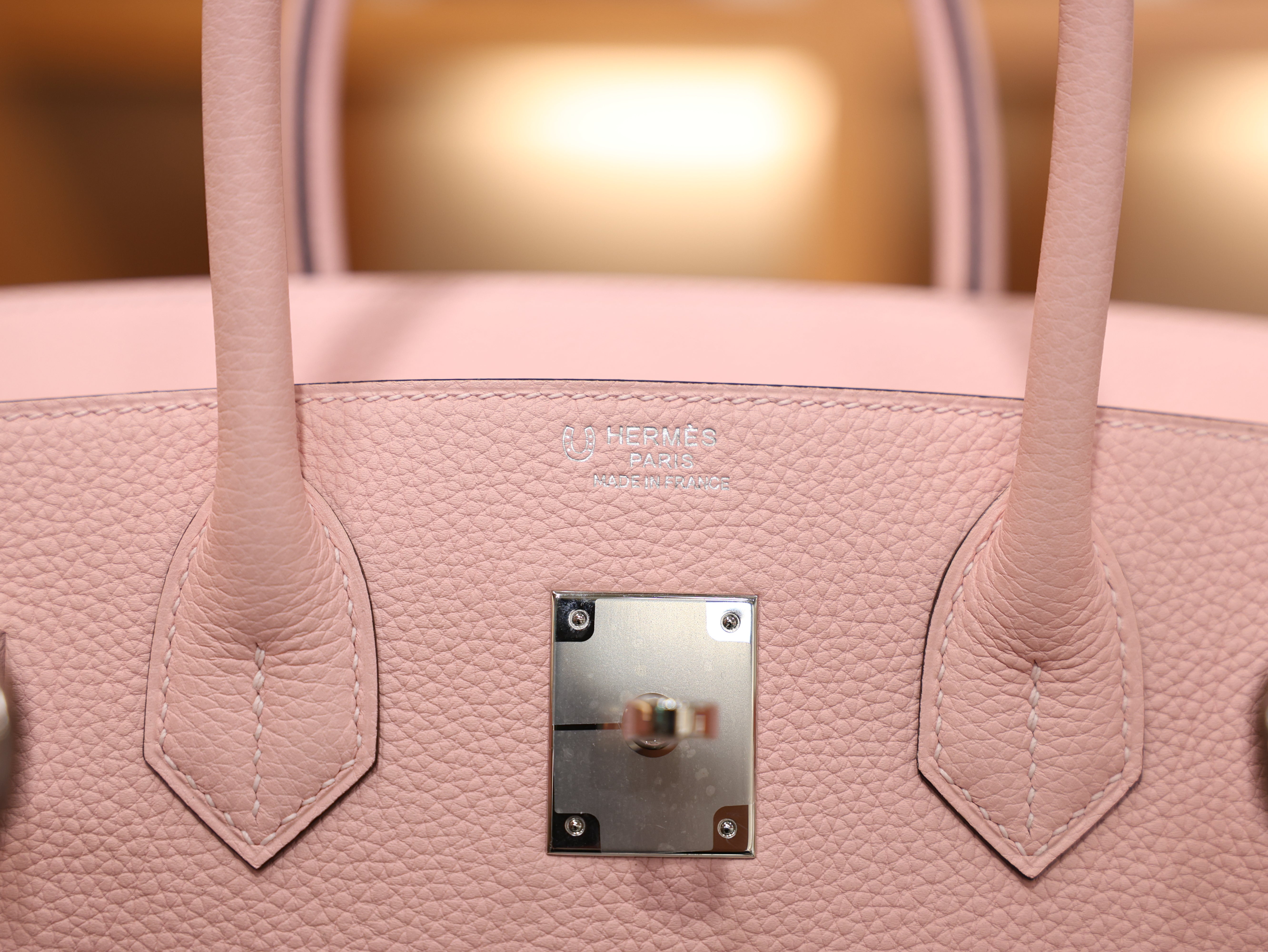Birkin 30 togo rose sakura PHW