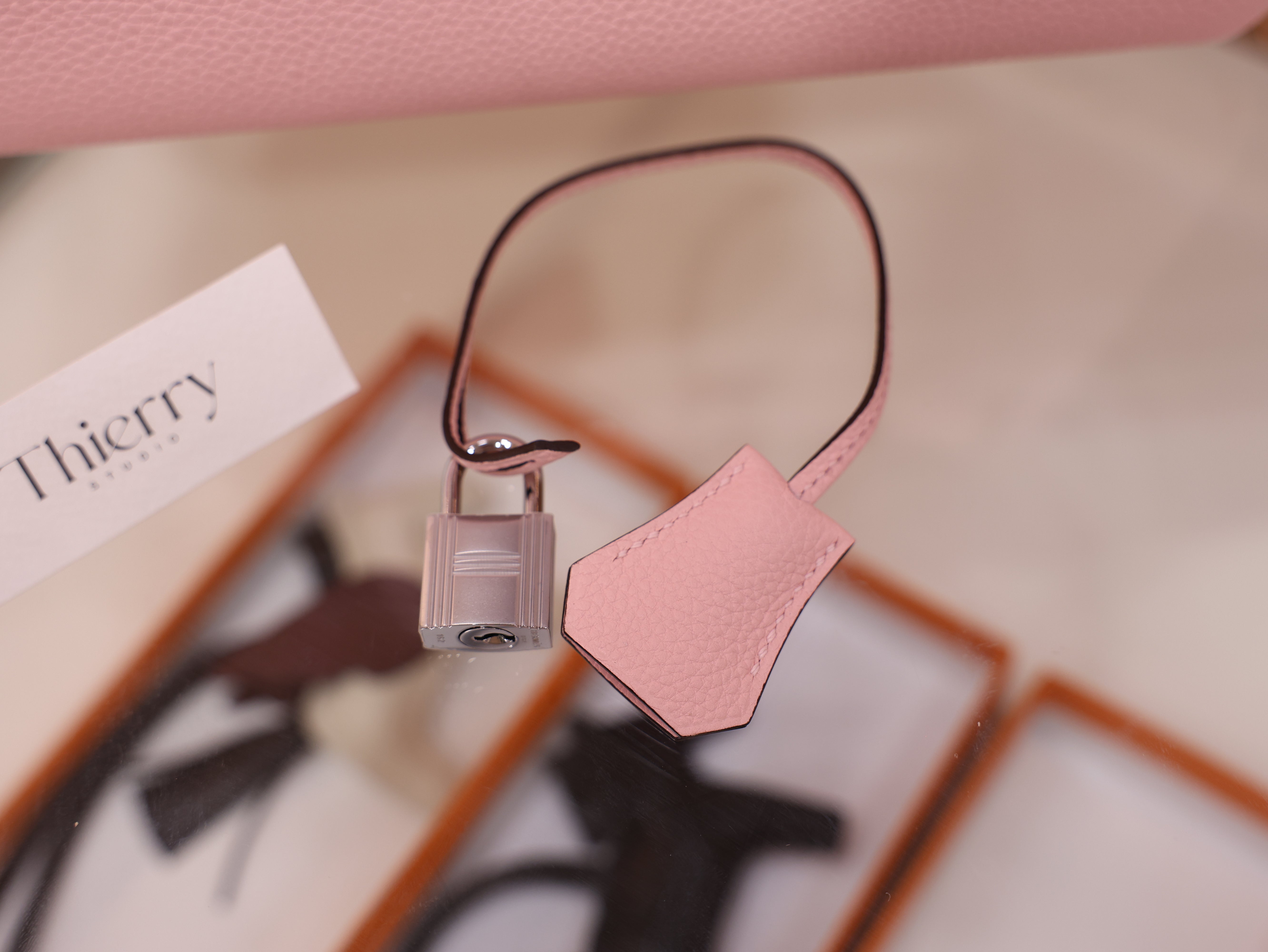 Birkin 30 togo rose sakura PHW
