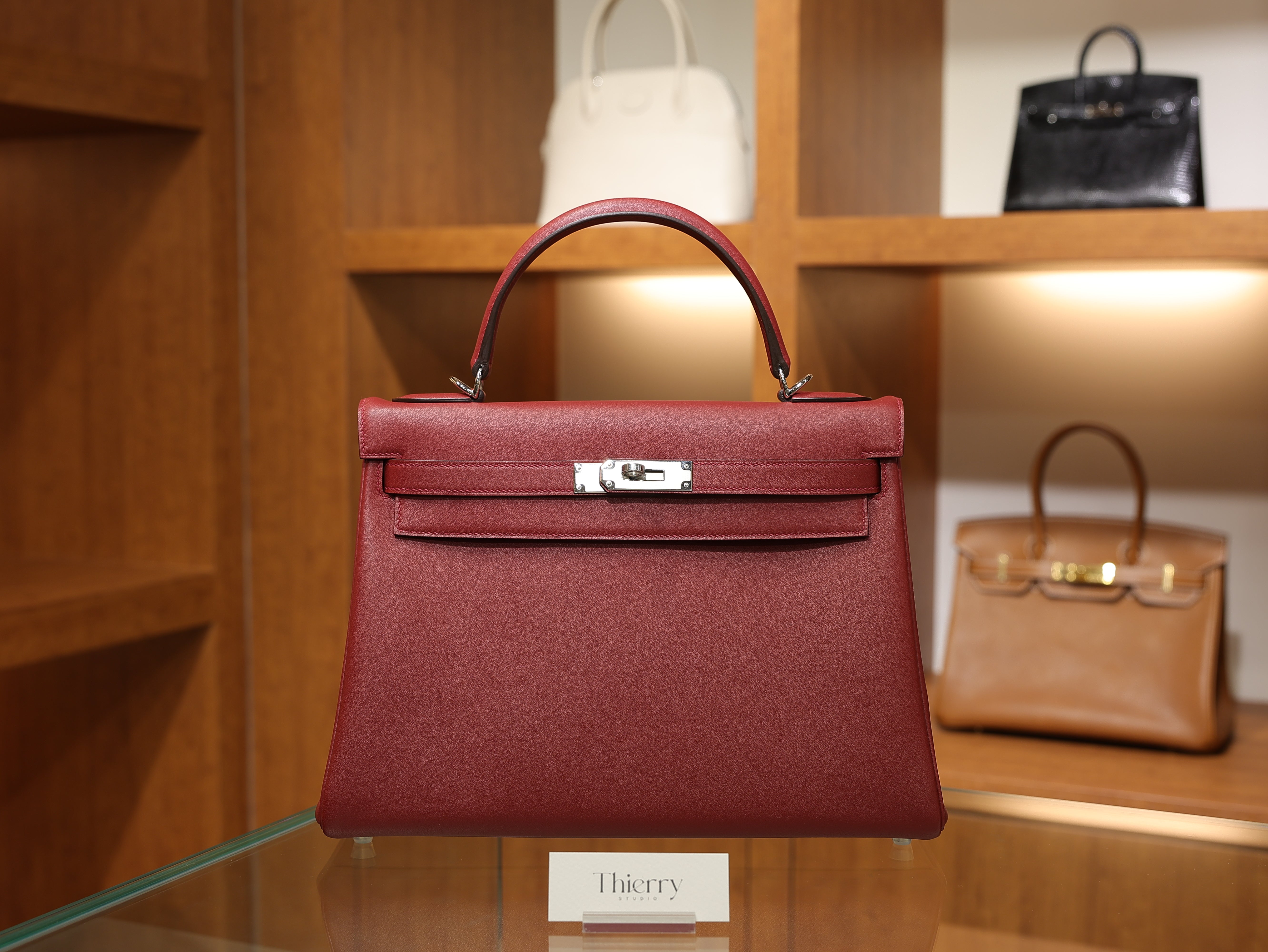 Kelly 32 swift rouge grenat PHW