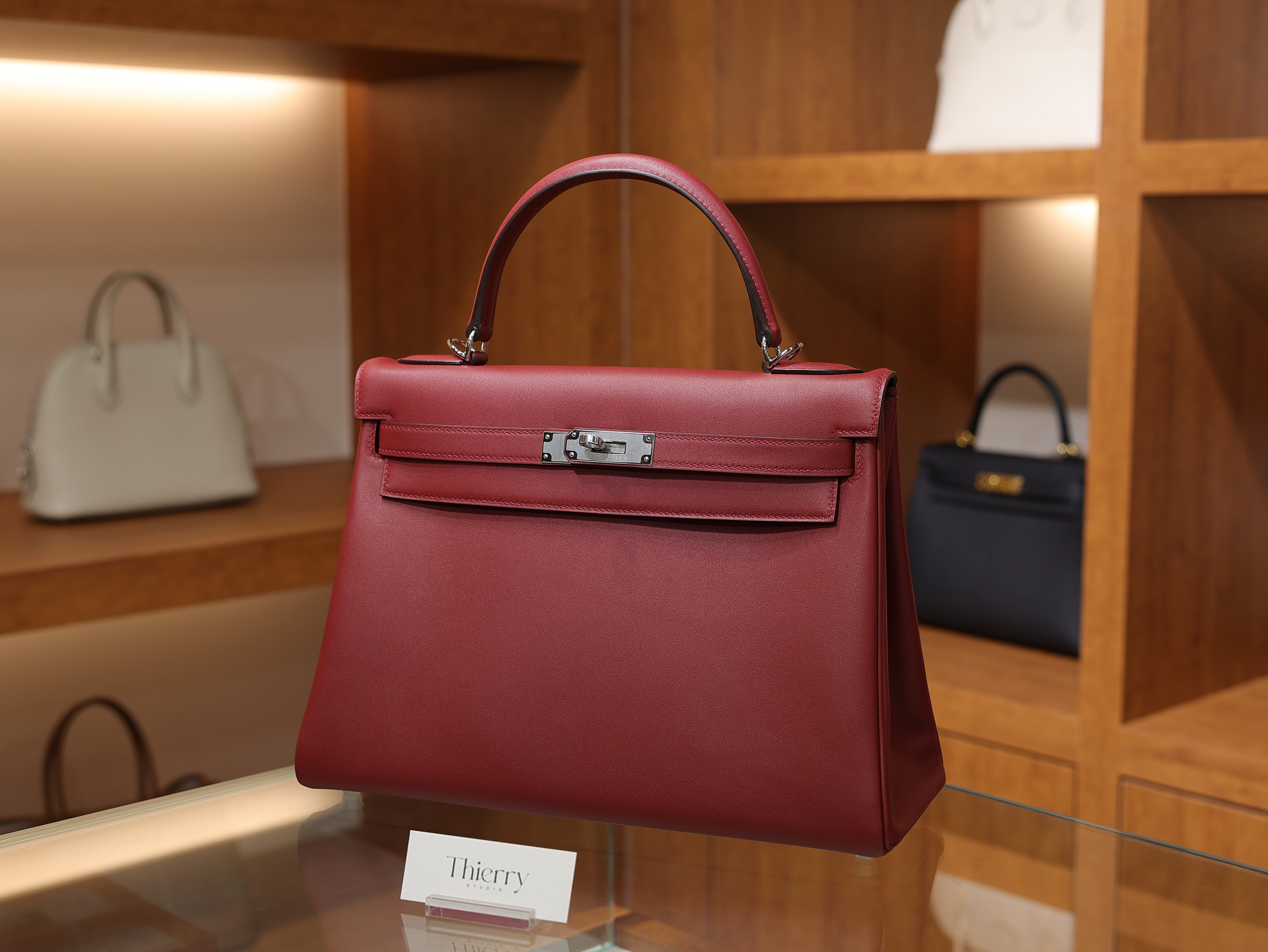 Kelly 32 swift rouge grenat PHW