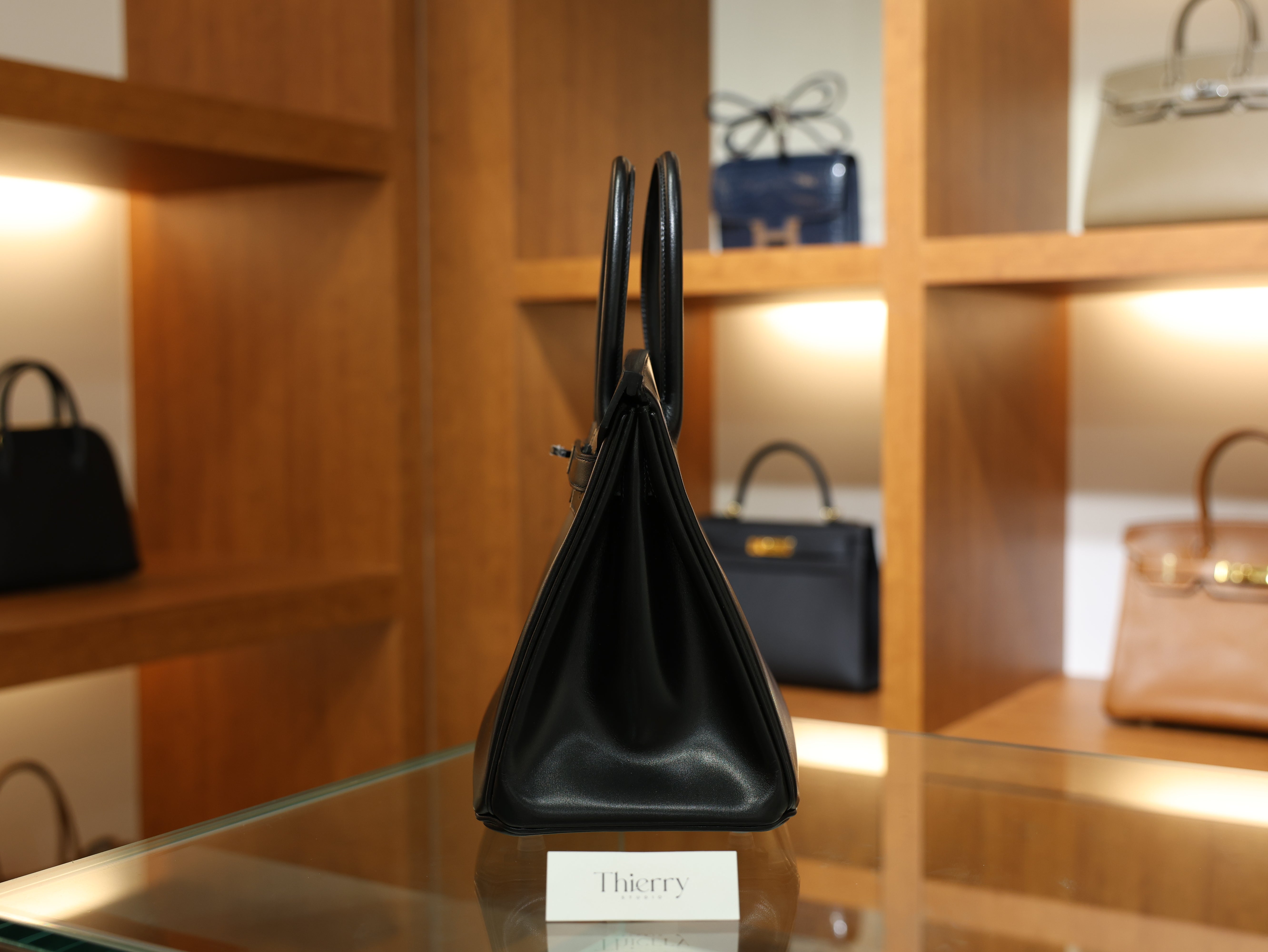 Birkin 30 retourne So black