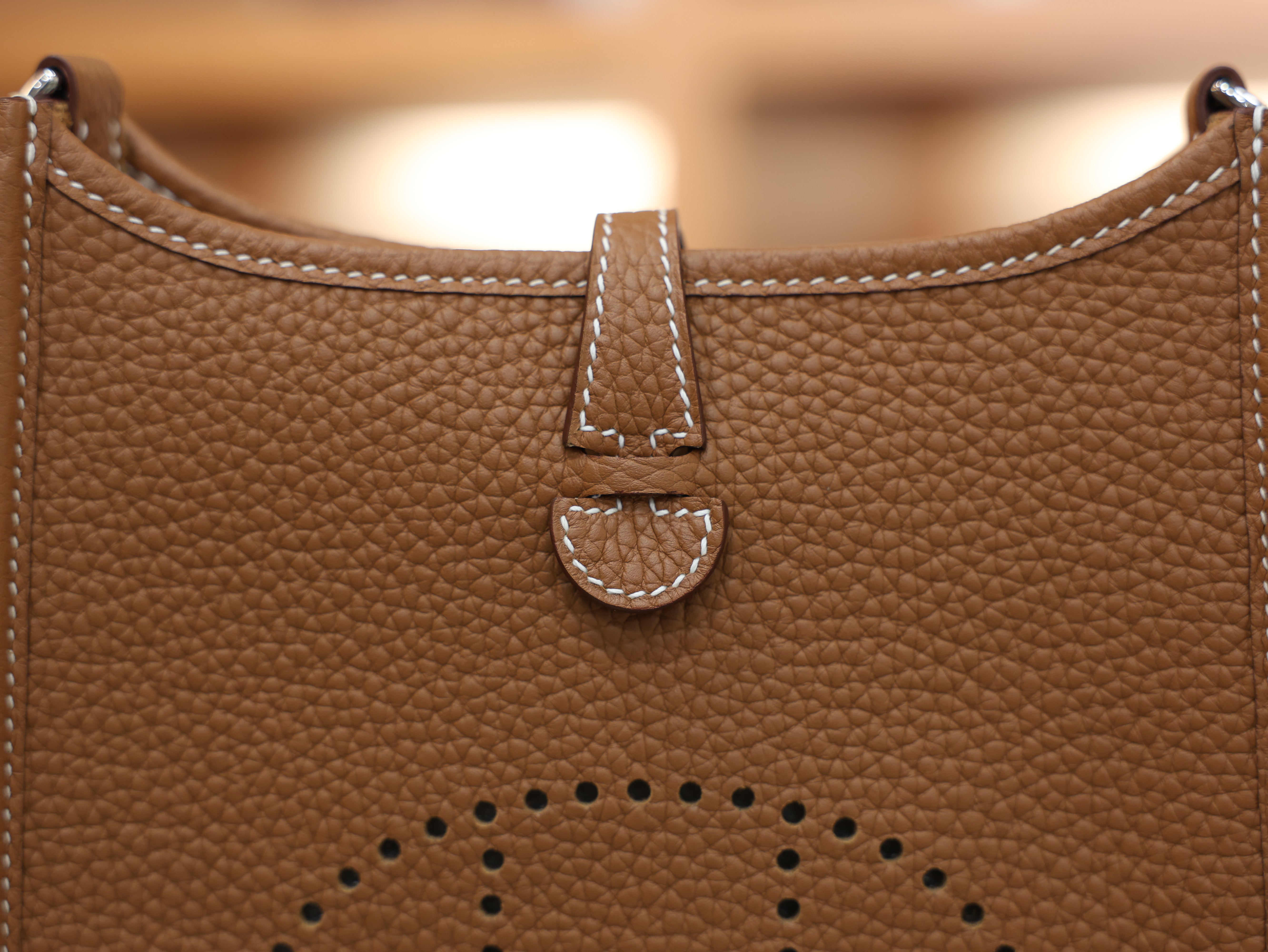 Evelyne mini clemence gold PHW