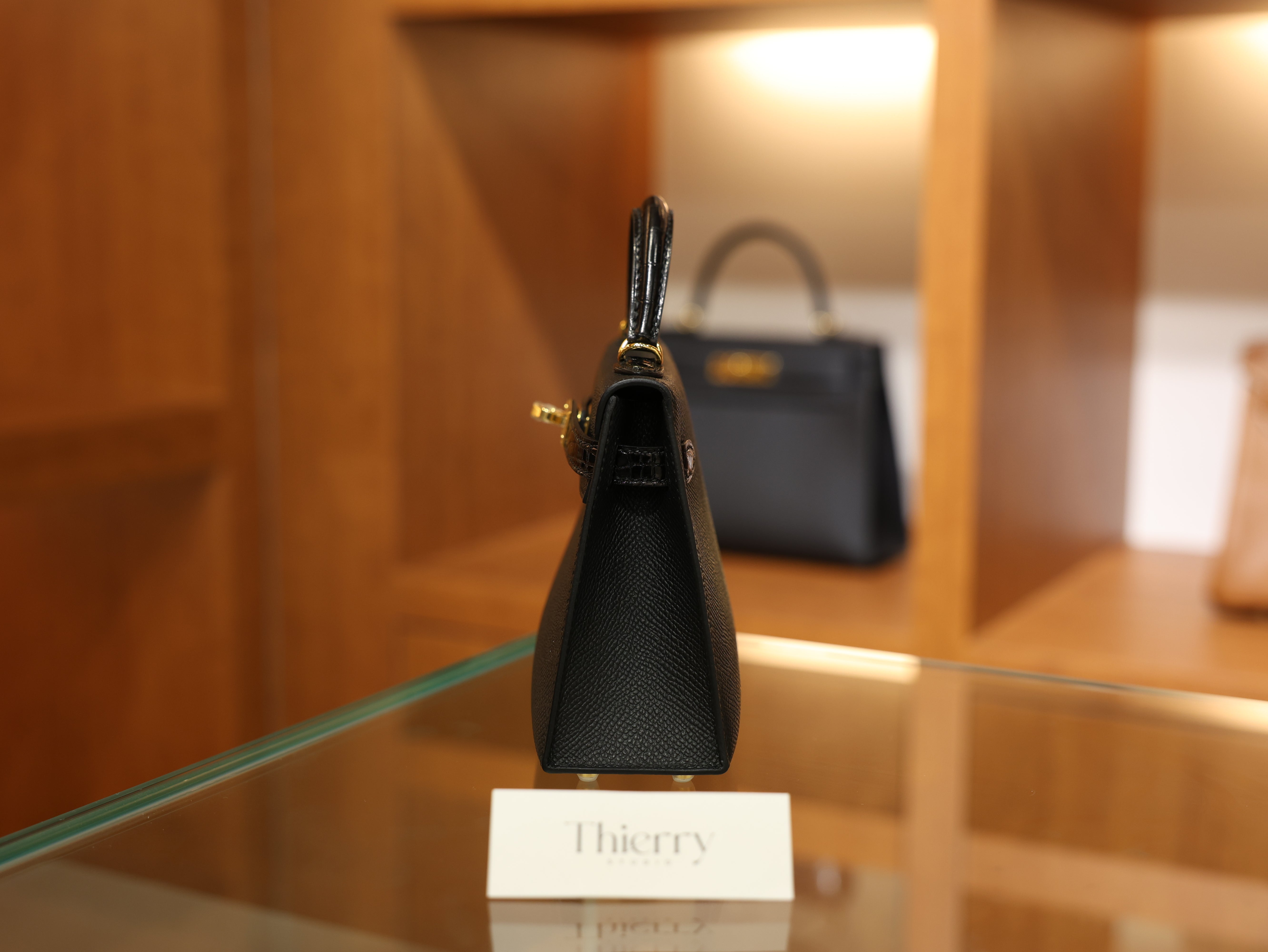 Kelly mini 2 epsom touch black GHW