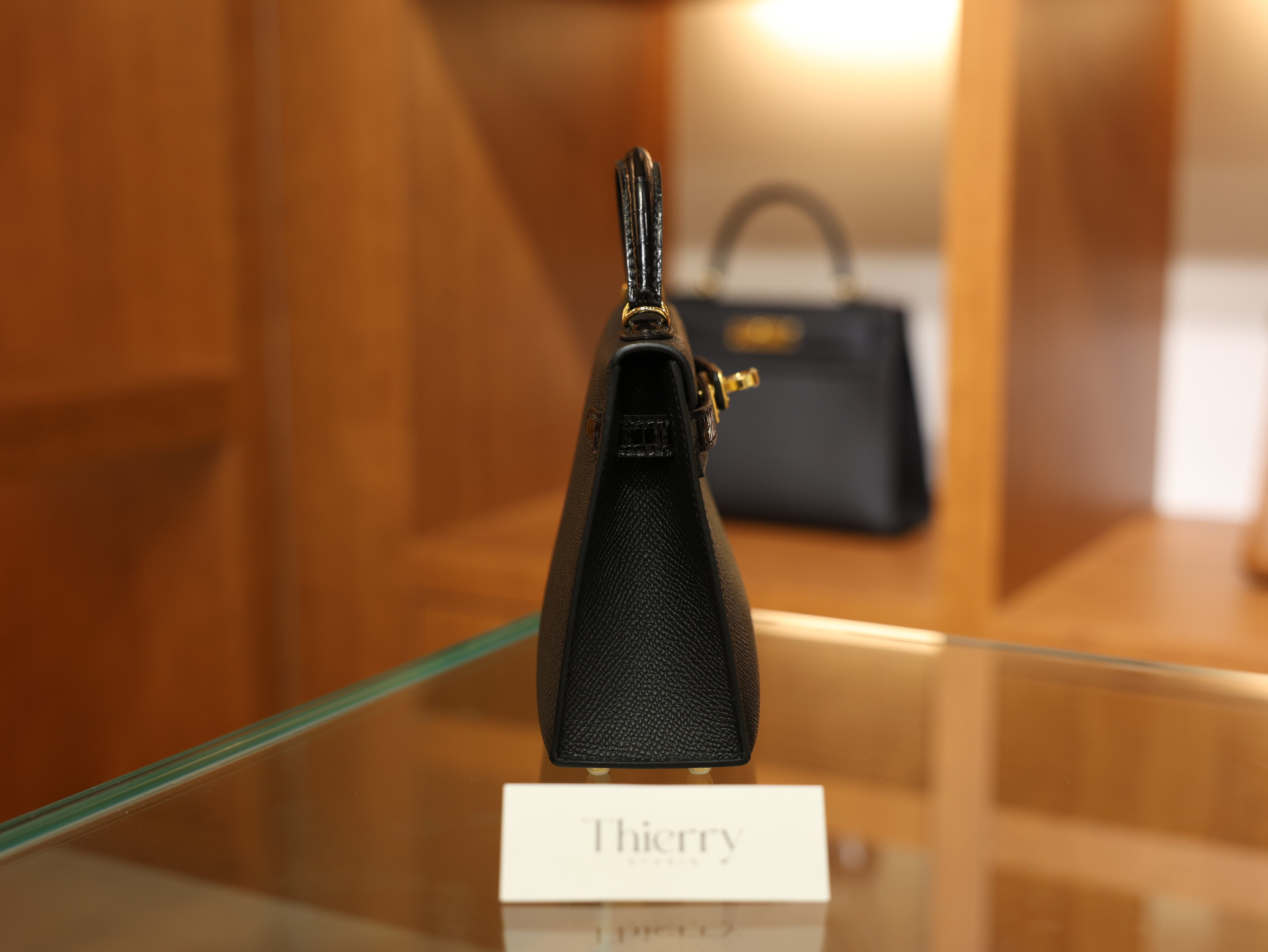 Kelly mini 2 epsom touch black GHW