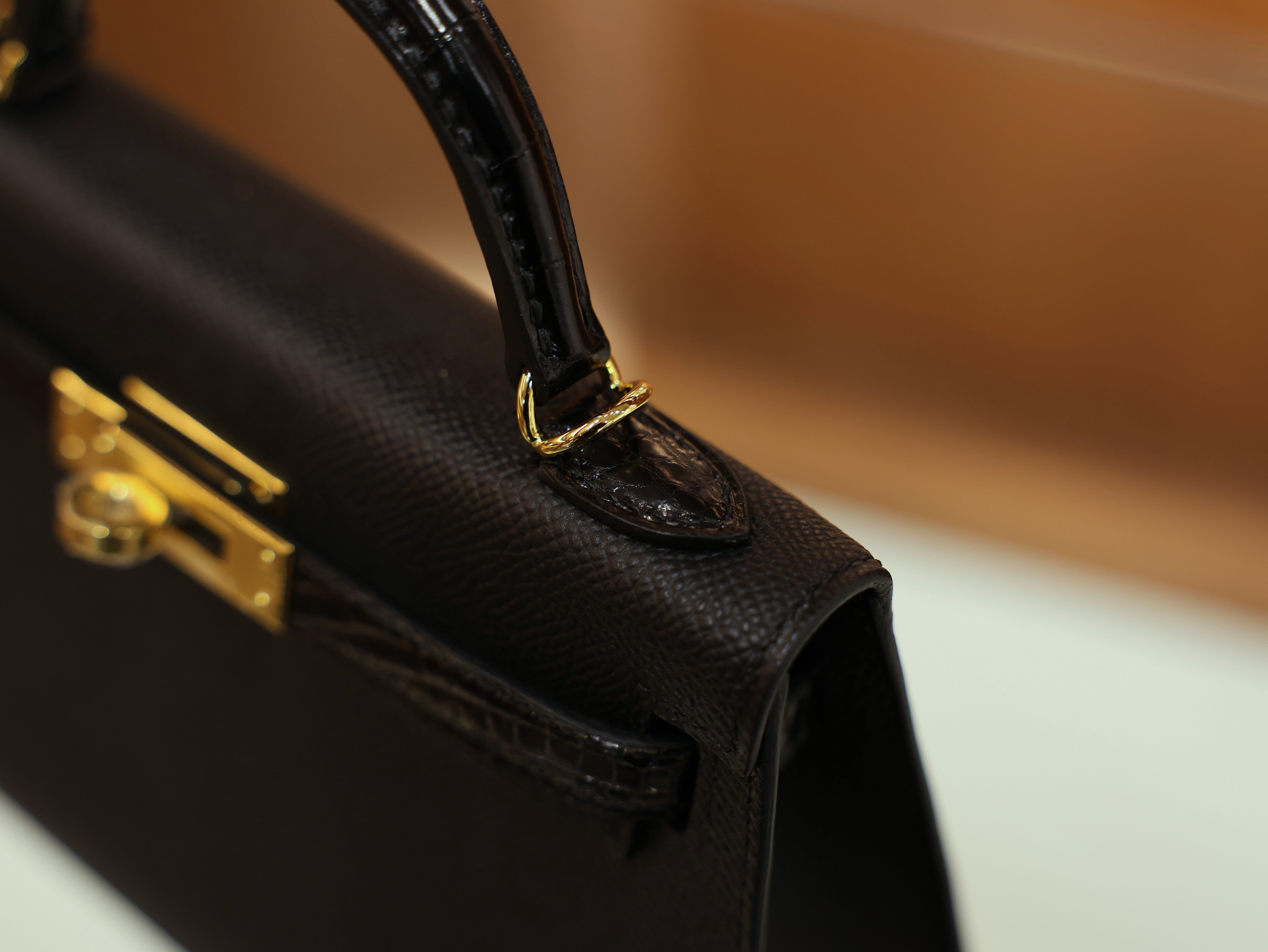 Kelly mini 2 epsom touch black GHW
