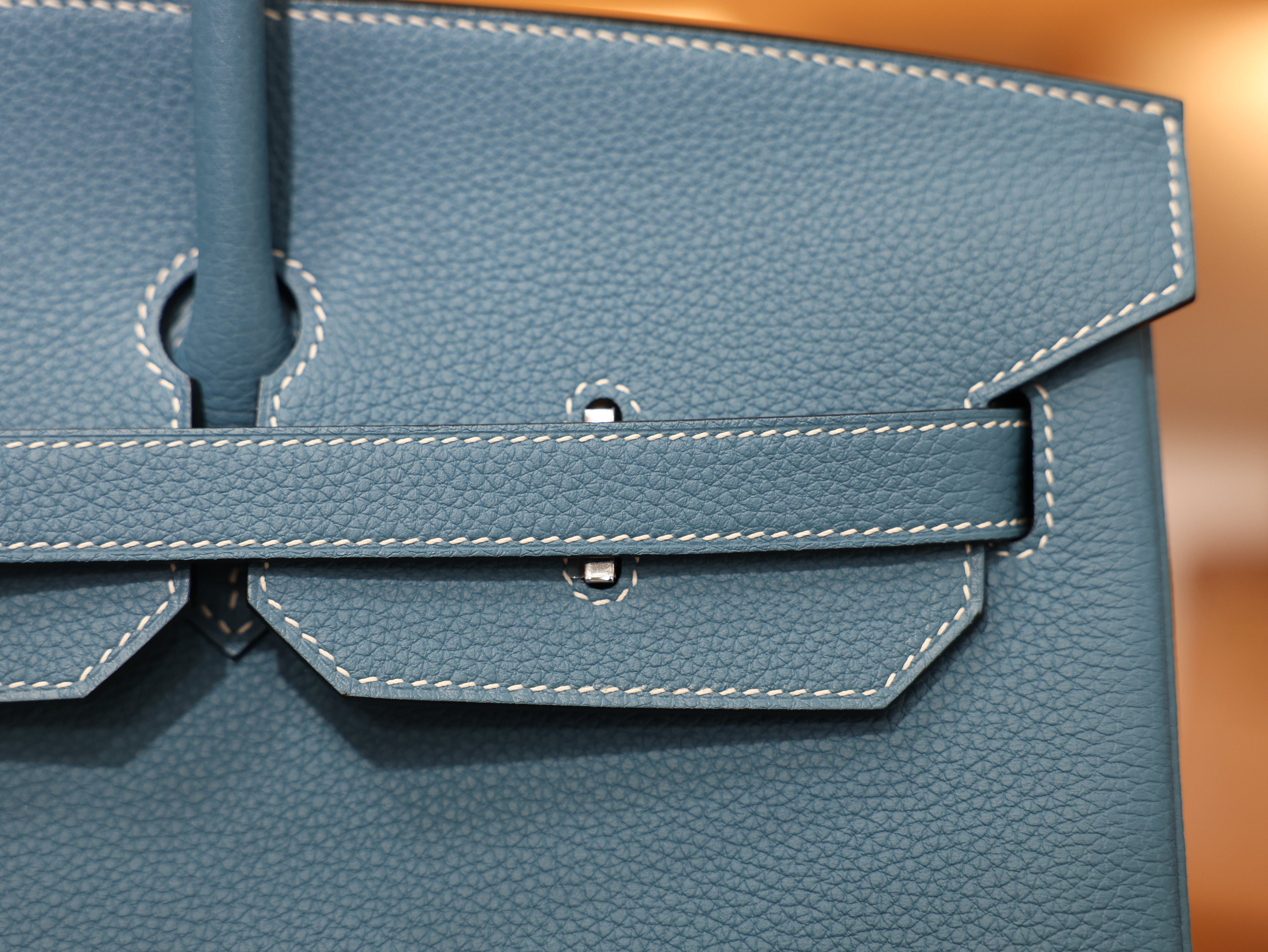 Birkin 40 togo blue jean PHW