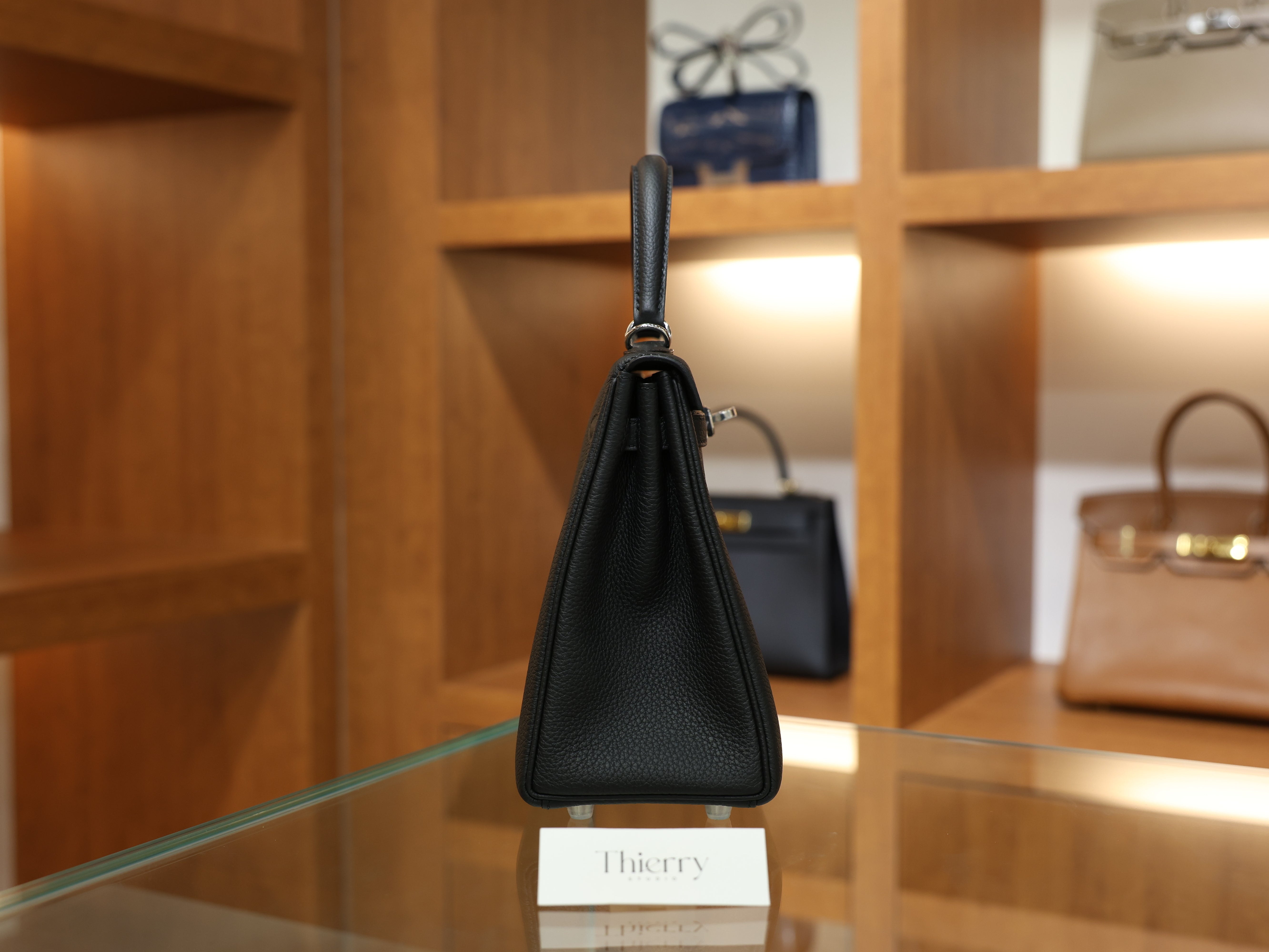 Kelly 25 togo black PHW