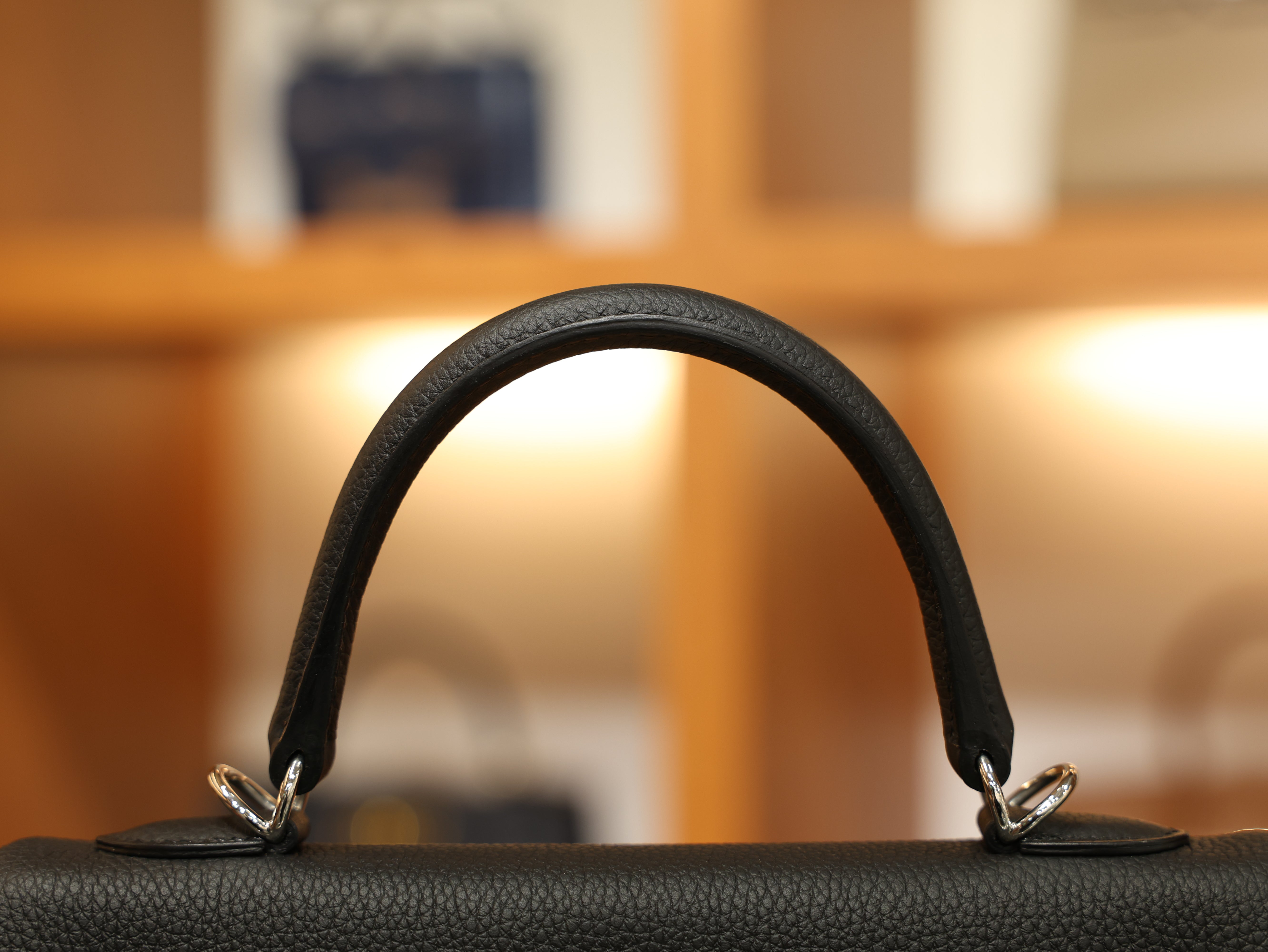 Kelly 25 togo black PHW