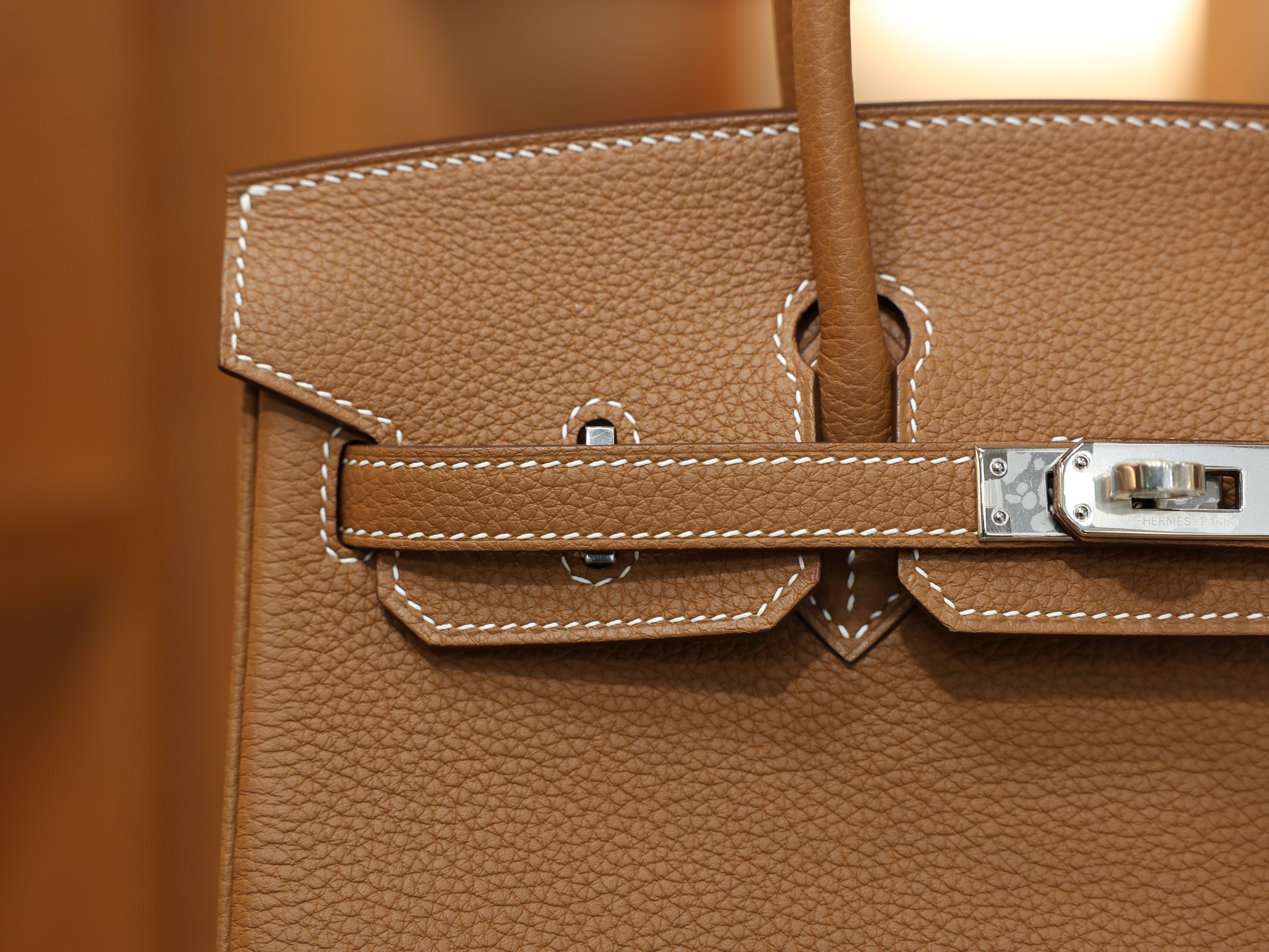 Birkin 25 togo gold PHW