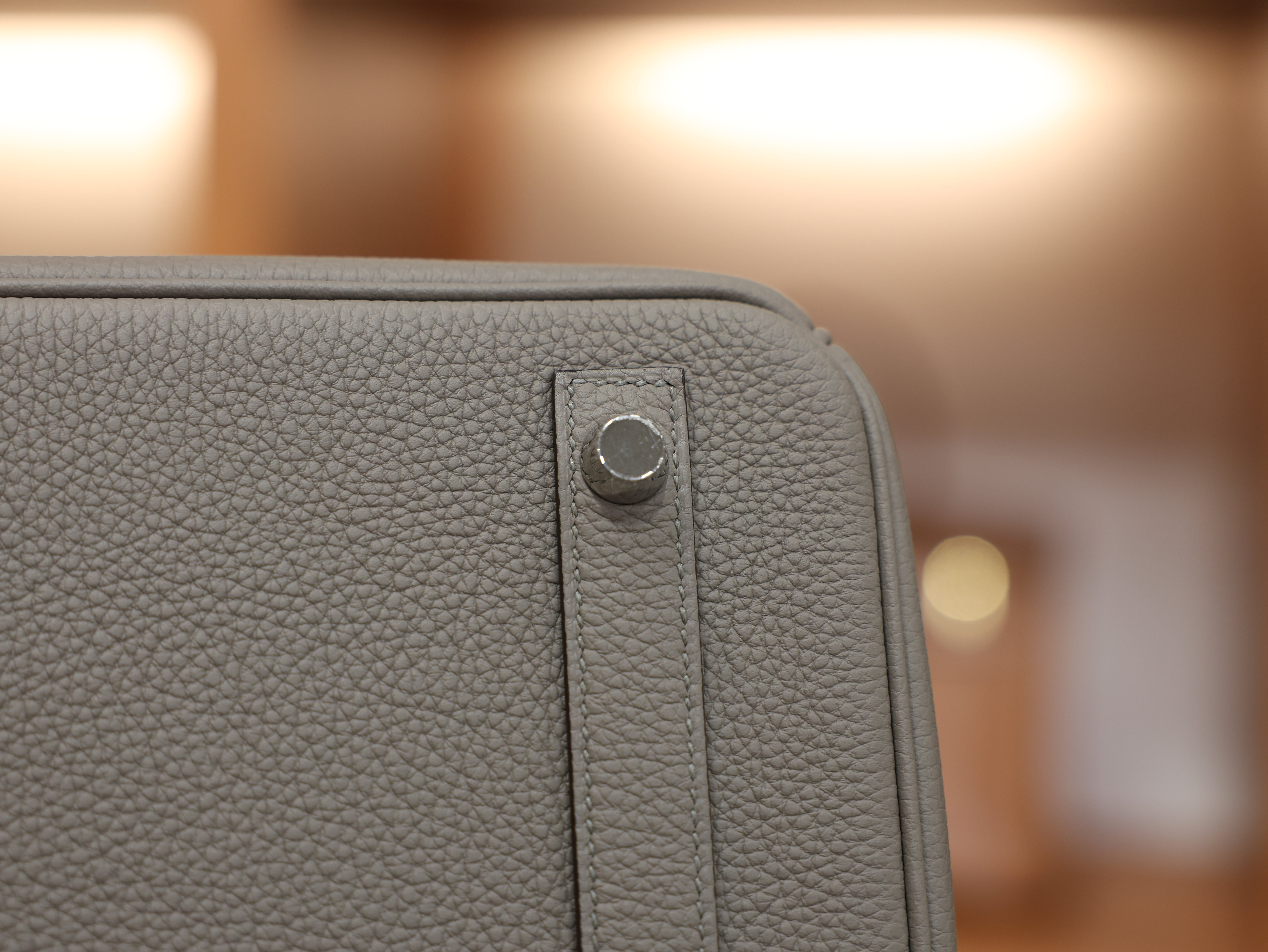 Birkin 30 togo gris asphalt PHW