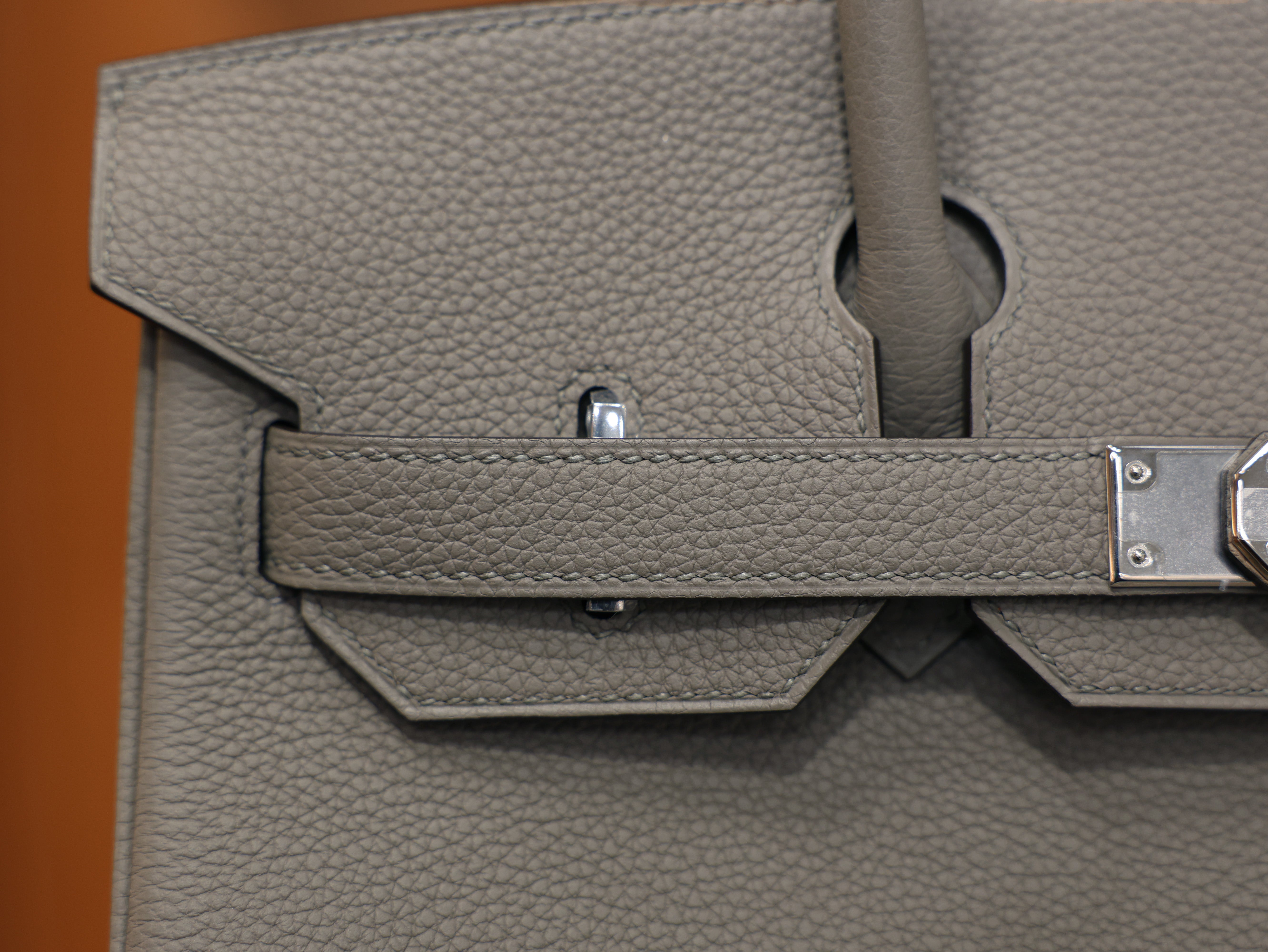 Birkin 30 togo gris asphalt PHW