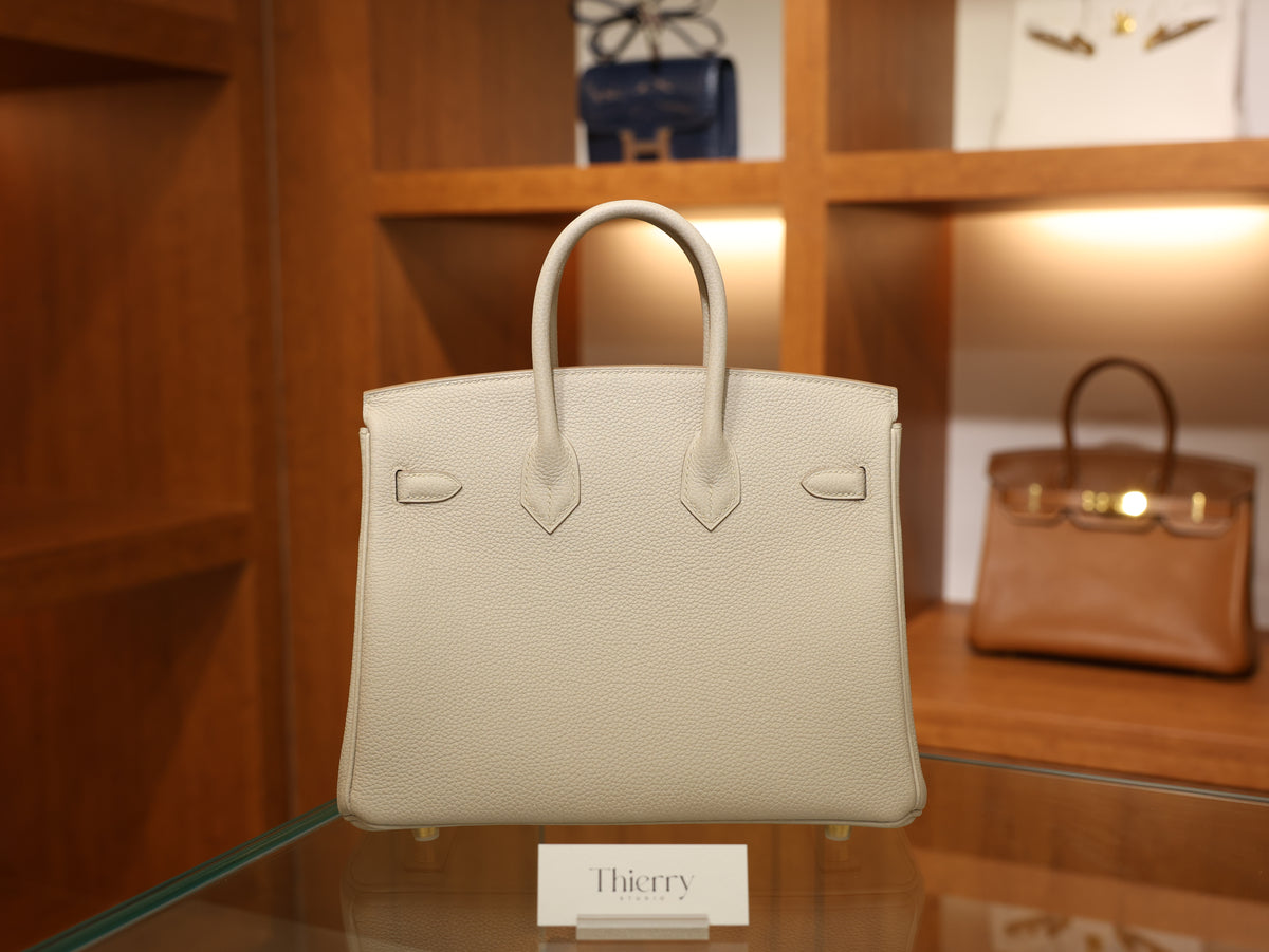 Birkin 25 togo beton GHW