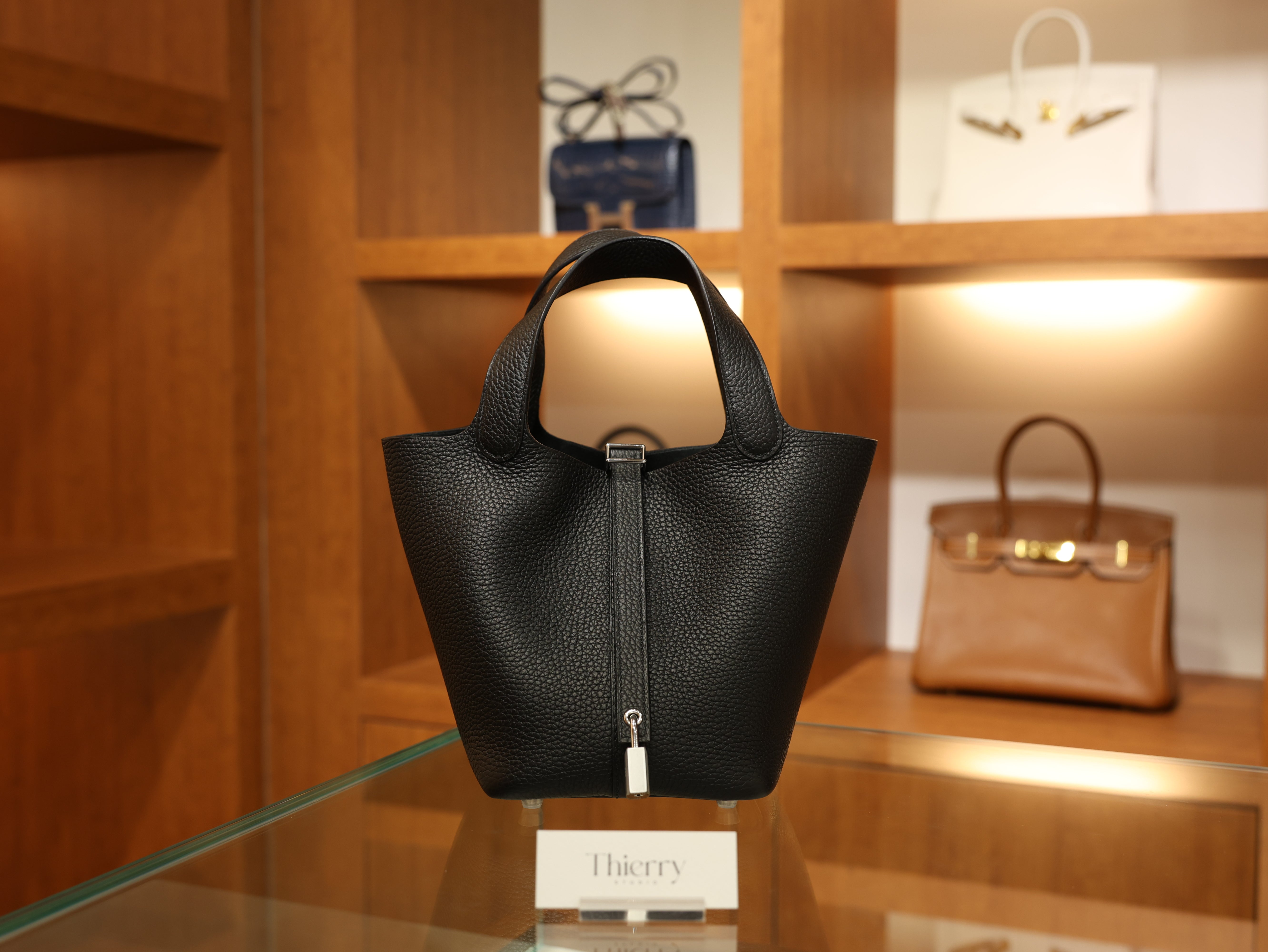 Picotin 18 clemence black PHW