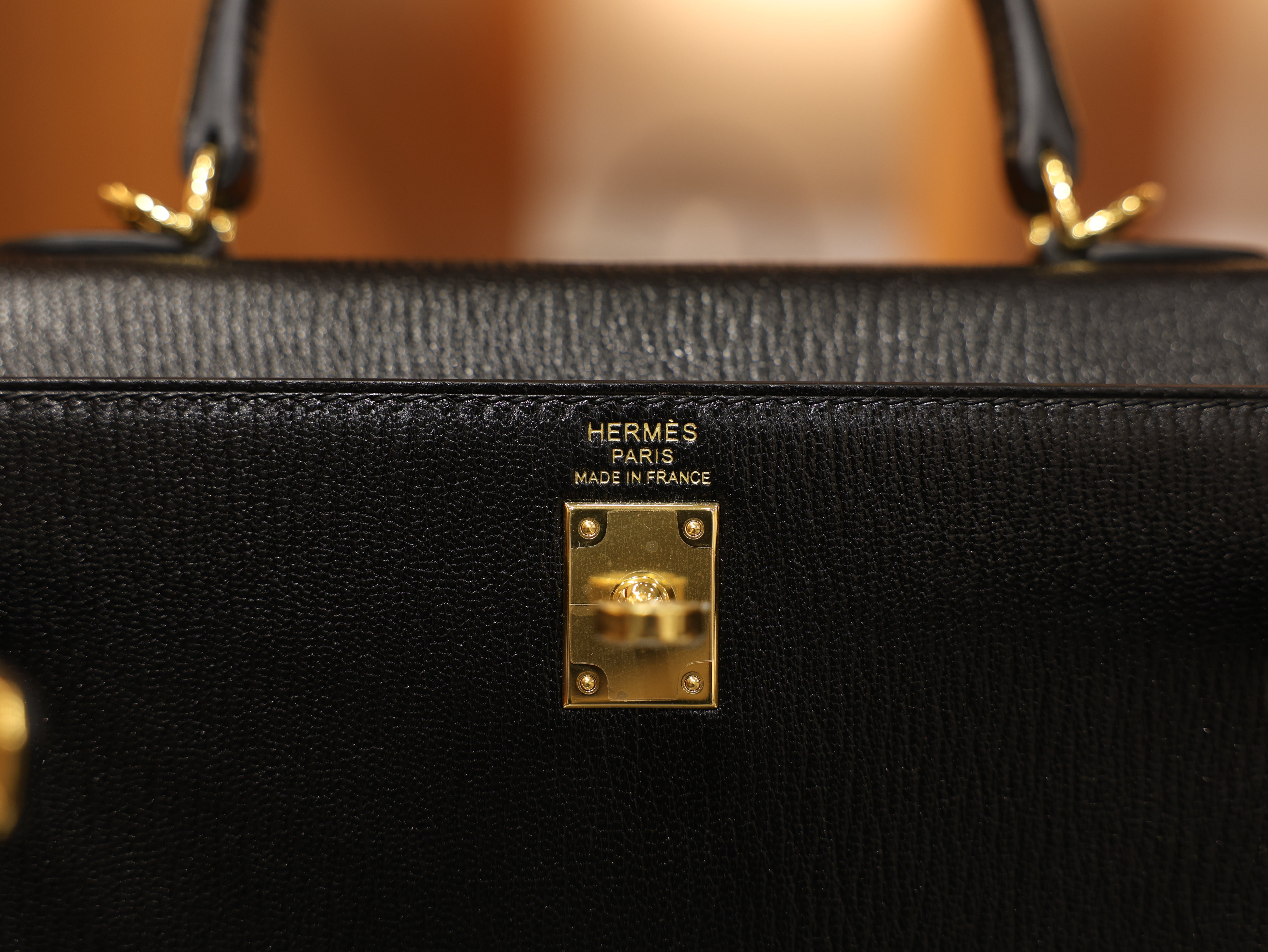 Kelly 25 chevre mysore black GHW